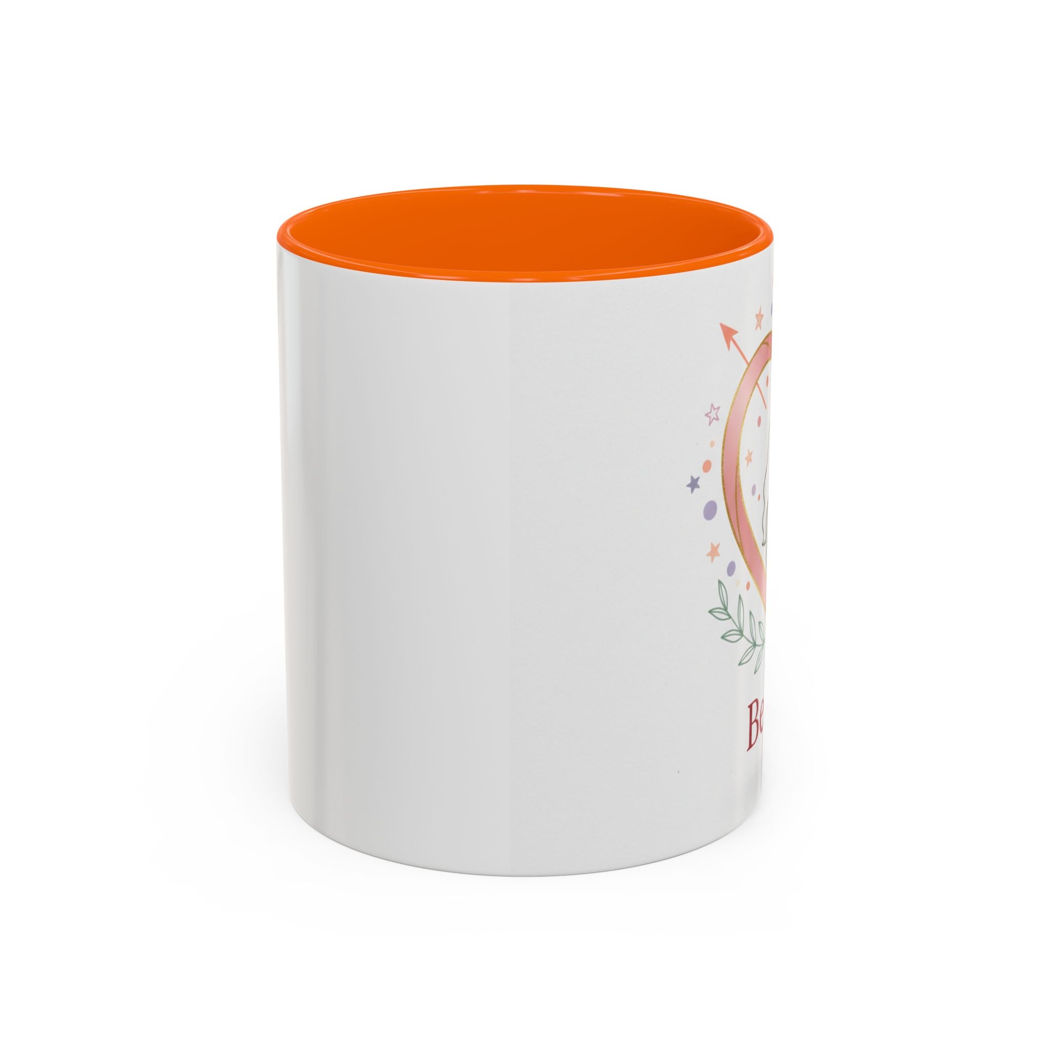 Be Mine Heart Couple Accent Coffee Mug — Romantic Valentine’s Gift (11/15oz)