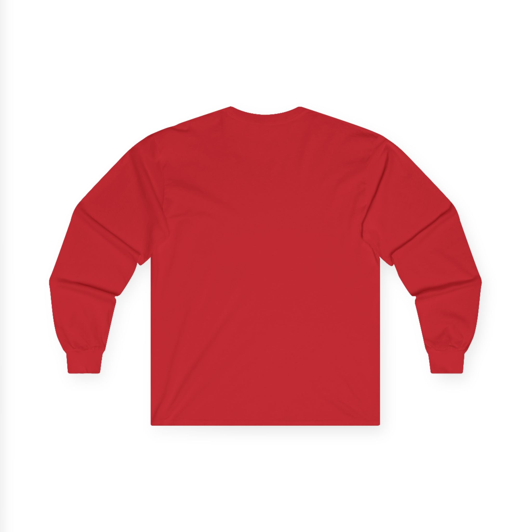 Long Sleeve Tee — Pink Heart Bow Graphic for Valentine's Day & Gifts