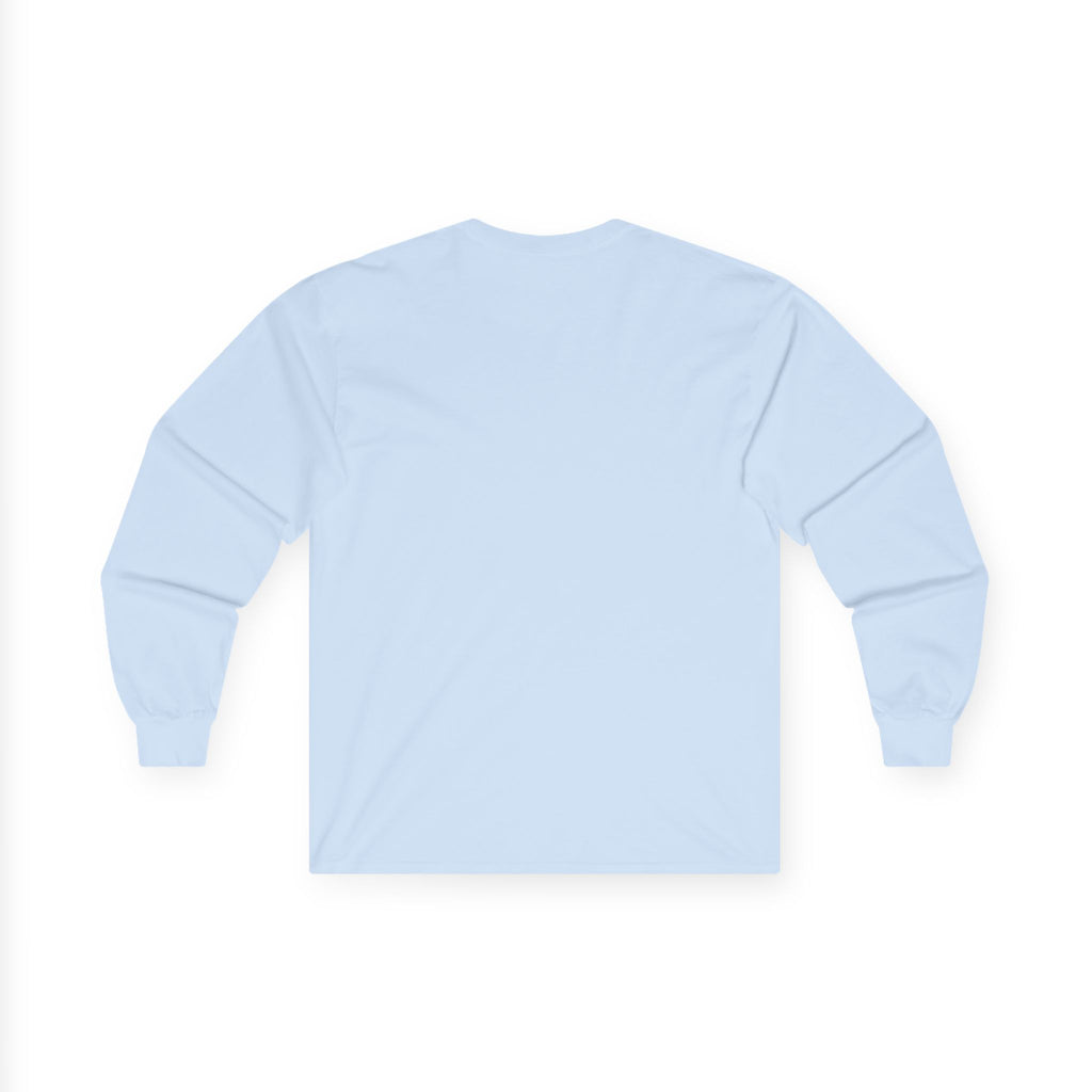 Long Sleeve Tee — Pink Heart Bow Graphic for Valentine's Day & Gifts