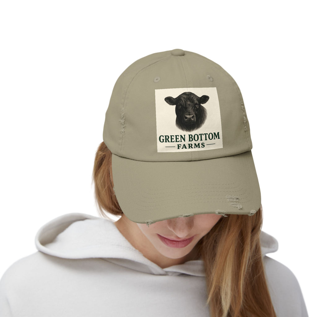 Unisex Distressed Cap