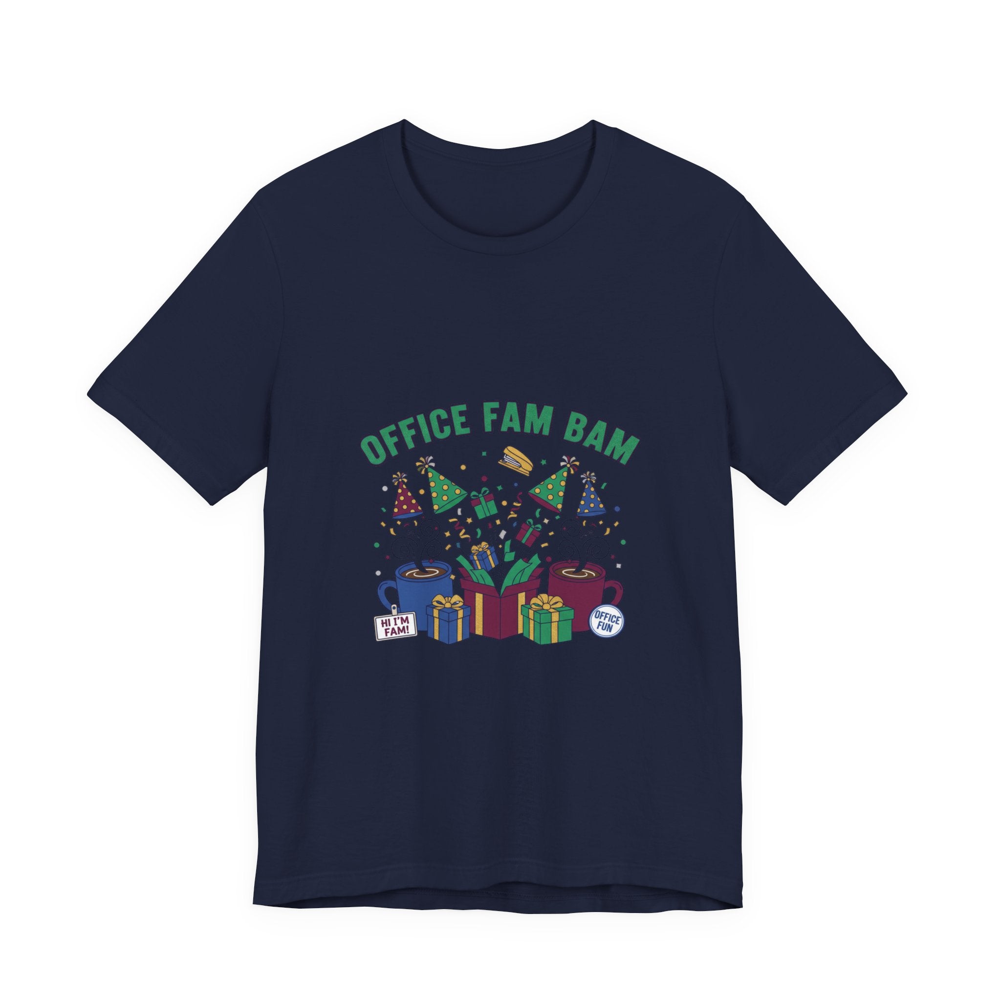 Office Fam Ban Tee | Secret Santa shirt, corporate holiday party humor