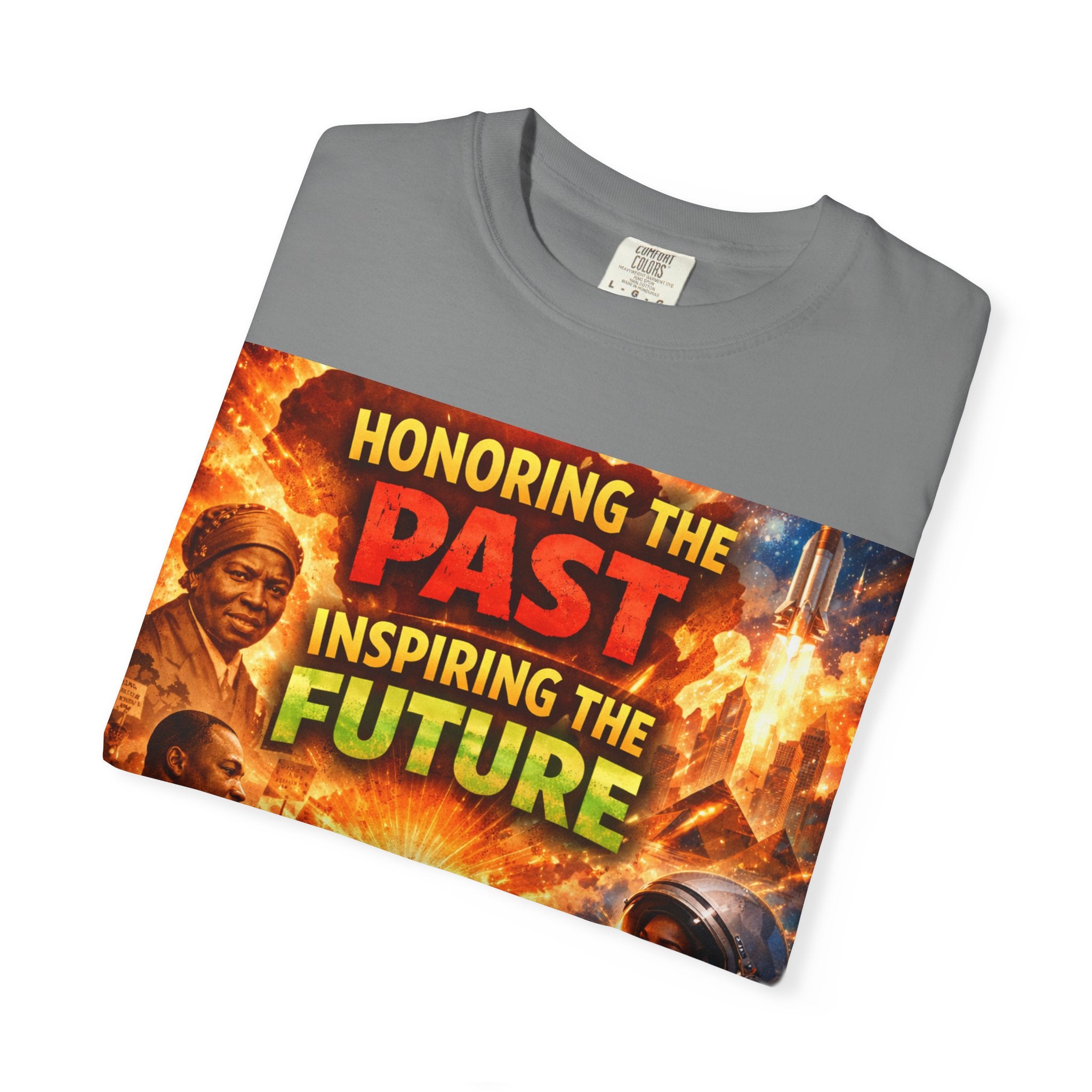 Black History Tribute T-Shirt — "Honoring the Past, Inspiring the Future"