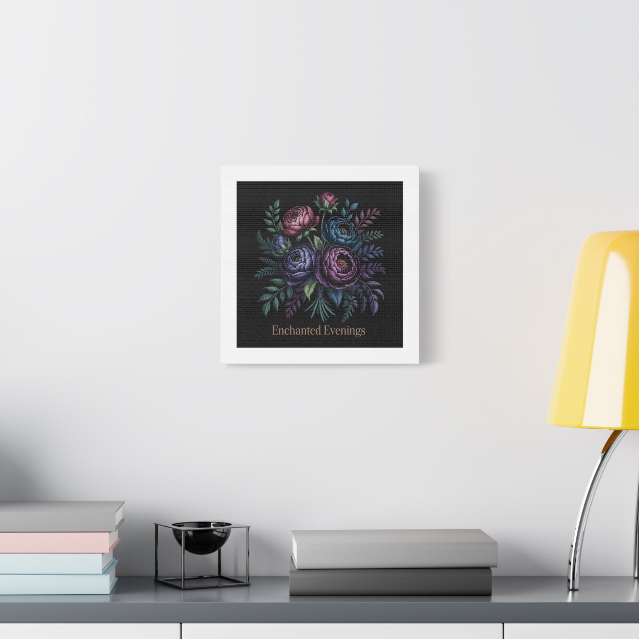 Moody Rose Bouquet Canvas | Matte Stretched Wall Art