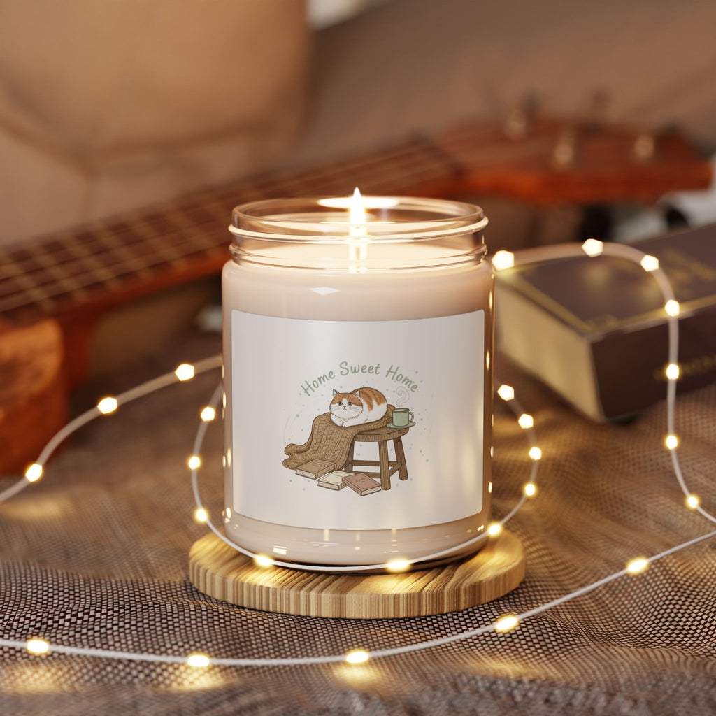 Home Sweet Homebody Candle, Soy Jar | Introvert Winter, Cozy Reading
