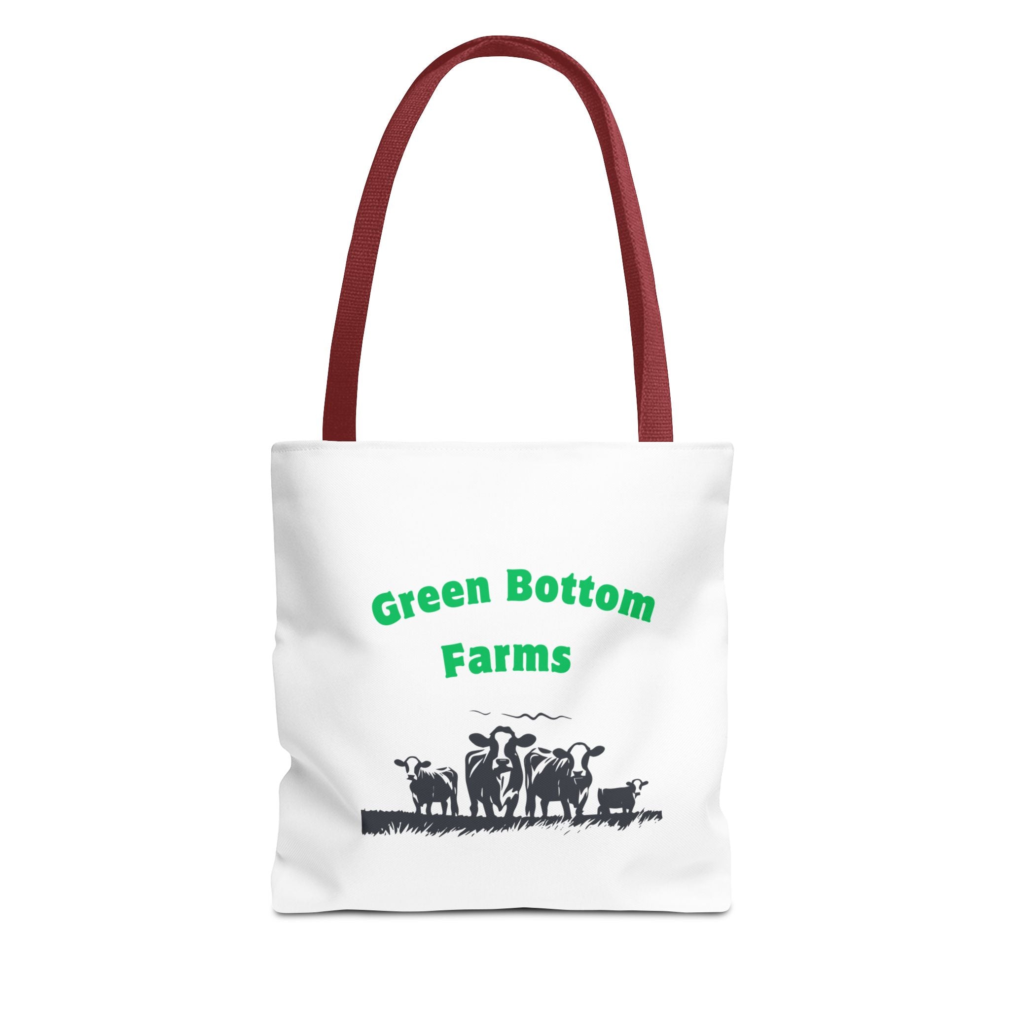 Farm-Themed Tote Bag, Eco-Friendly Shopping Bag, Green Bottom Farms, Gift for Farmers, Barnyard Animals