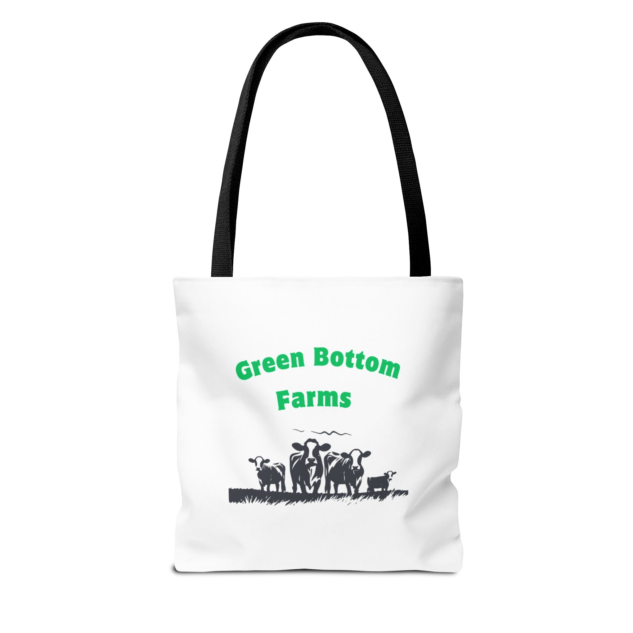 Farm-Themed Tote Bag, Eco-Friendly Shopping Bag, Green Bottom Farms, Gift for Farmers, Barnyard Animals