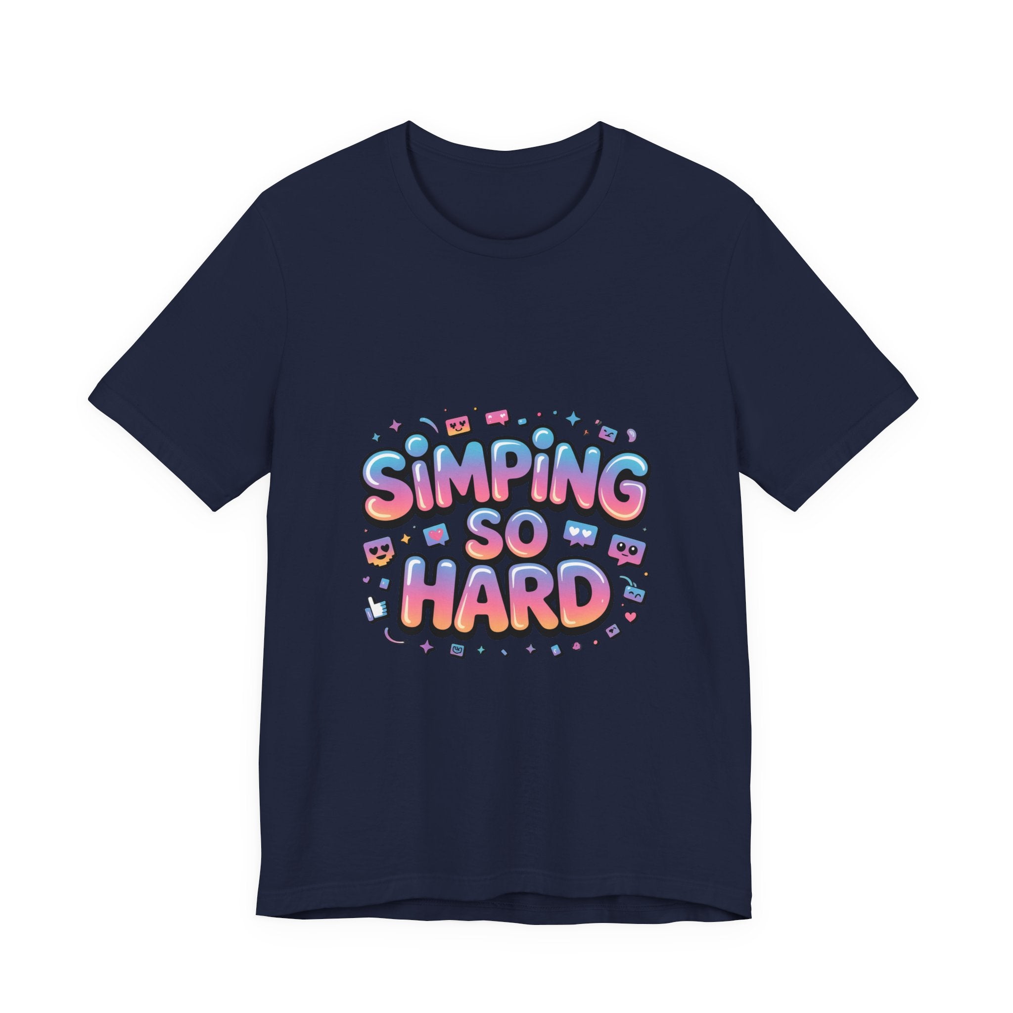 Simping So Hard Tee | slang tee, internet lingo shirt