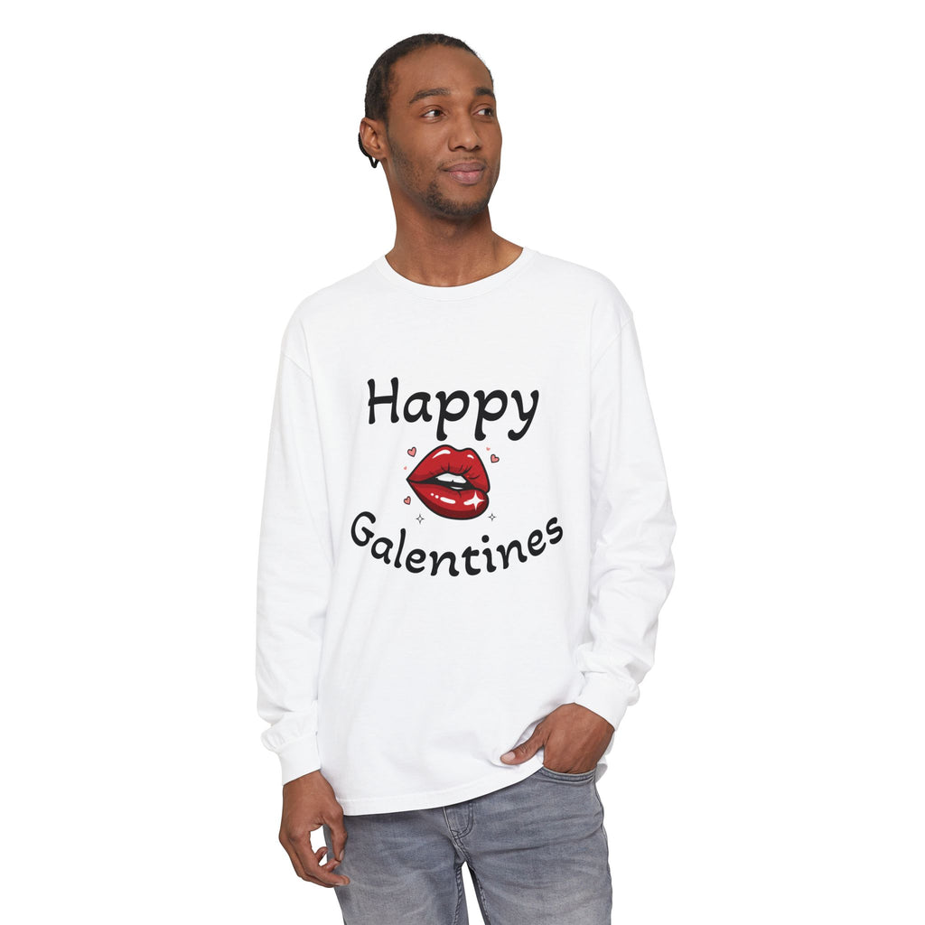 Unisex Garment-dyed Long Sleeve T-Shirt