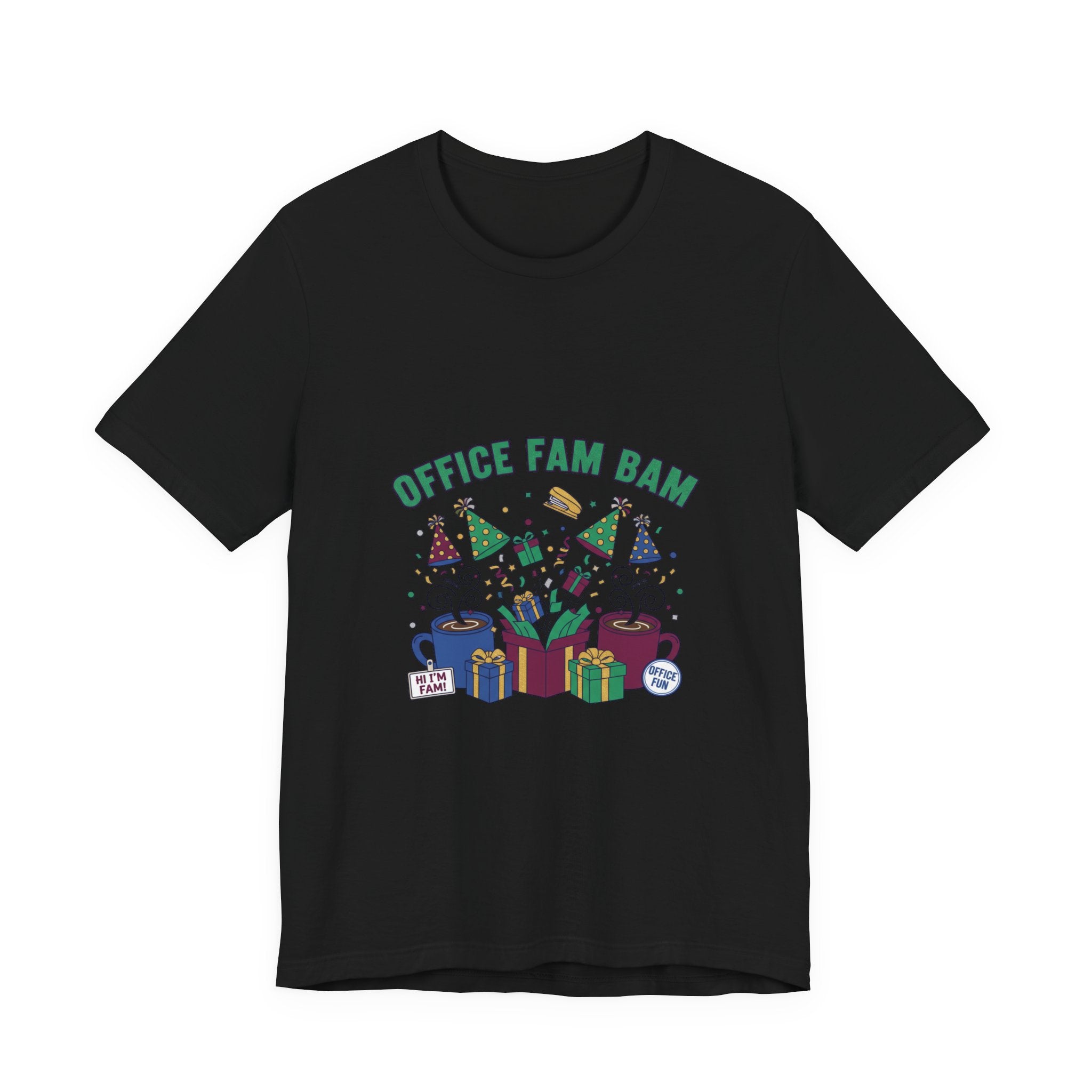 Office Fam Ban Tee | Secret Santa shirt, corporate holiday party humor
