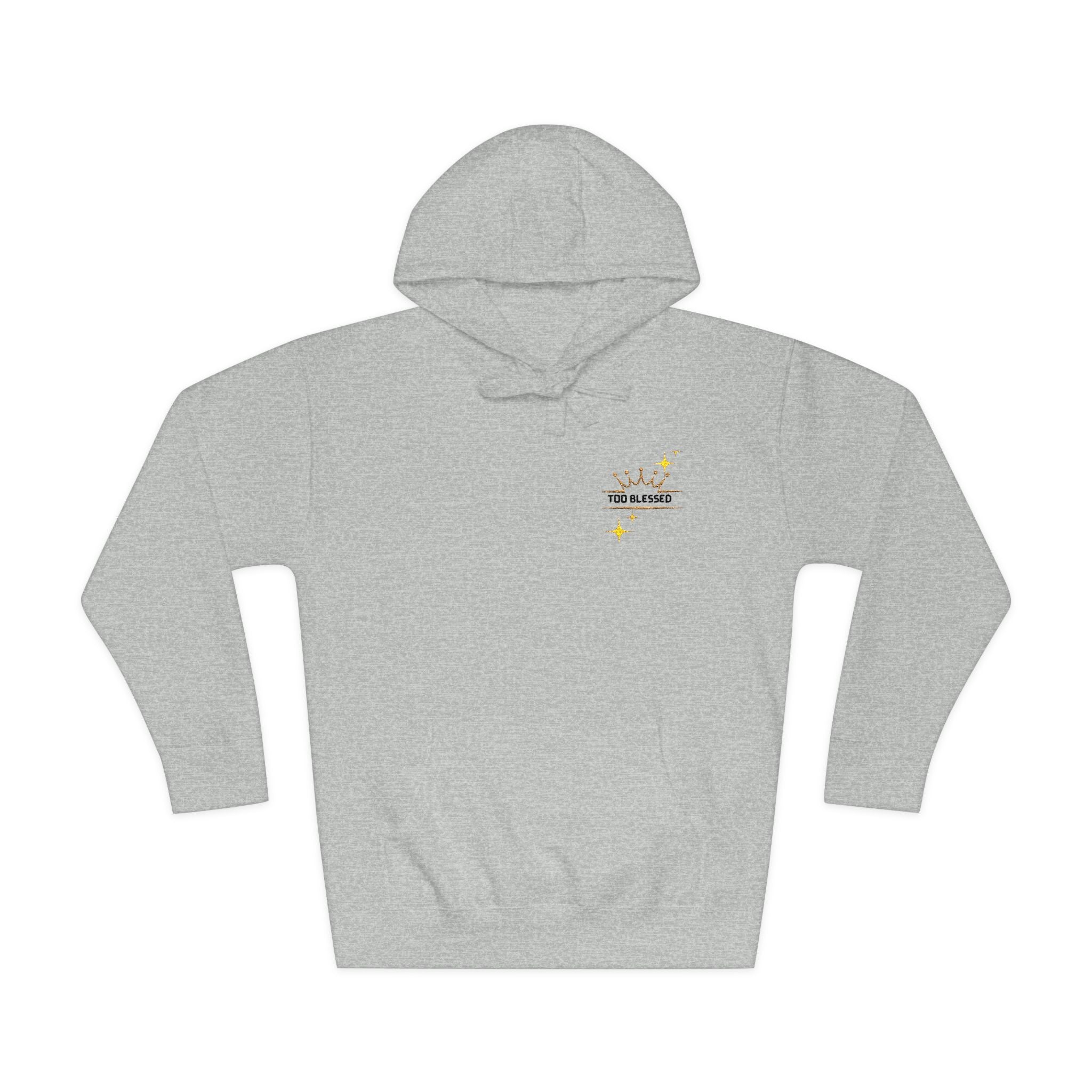 Sunflower Vibes Hoodie — 'You Are Loved' Minimal Chest Design