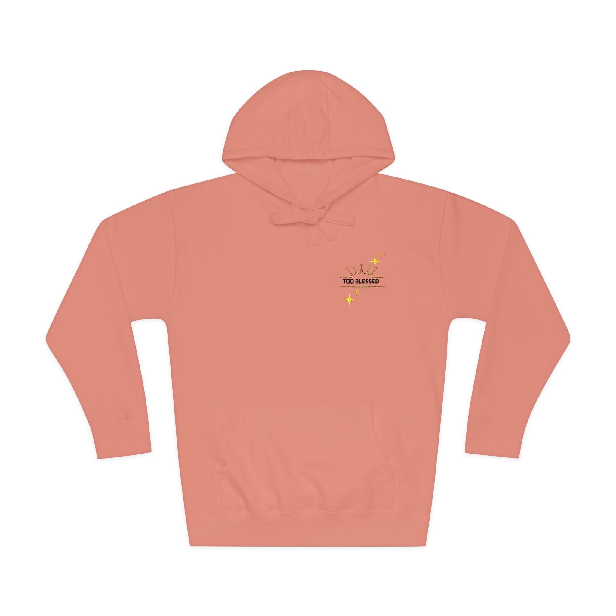 Sunflower Vibes Hoodie — 'You Are Loved' Minimal Chest Design