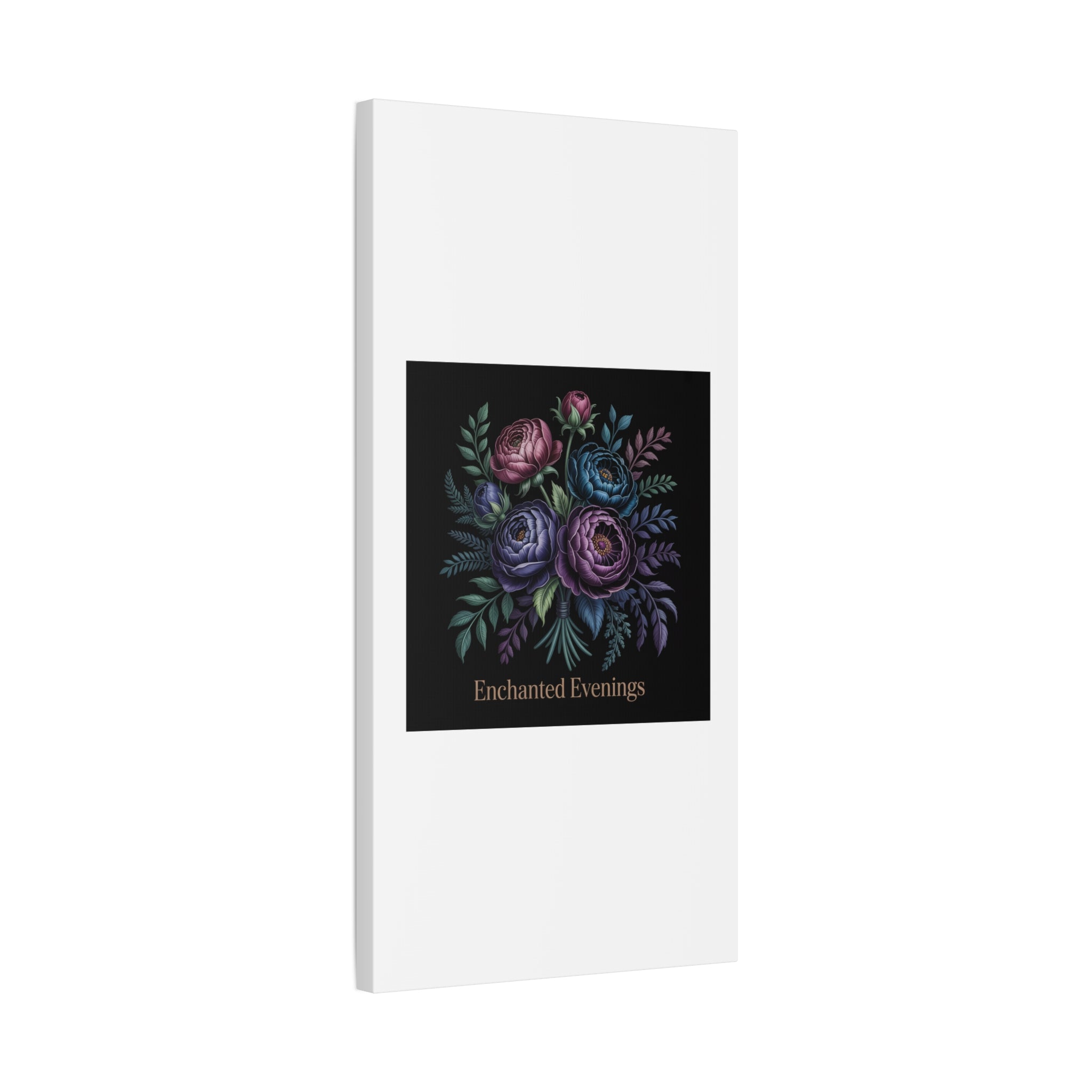Moody Rose Bouquet Canvas | Matte Stretched Wall Art