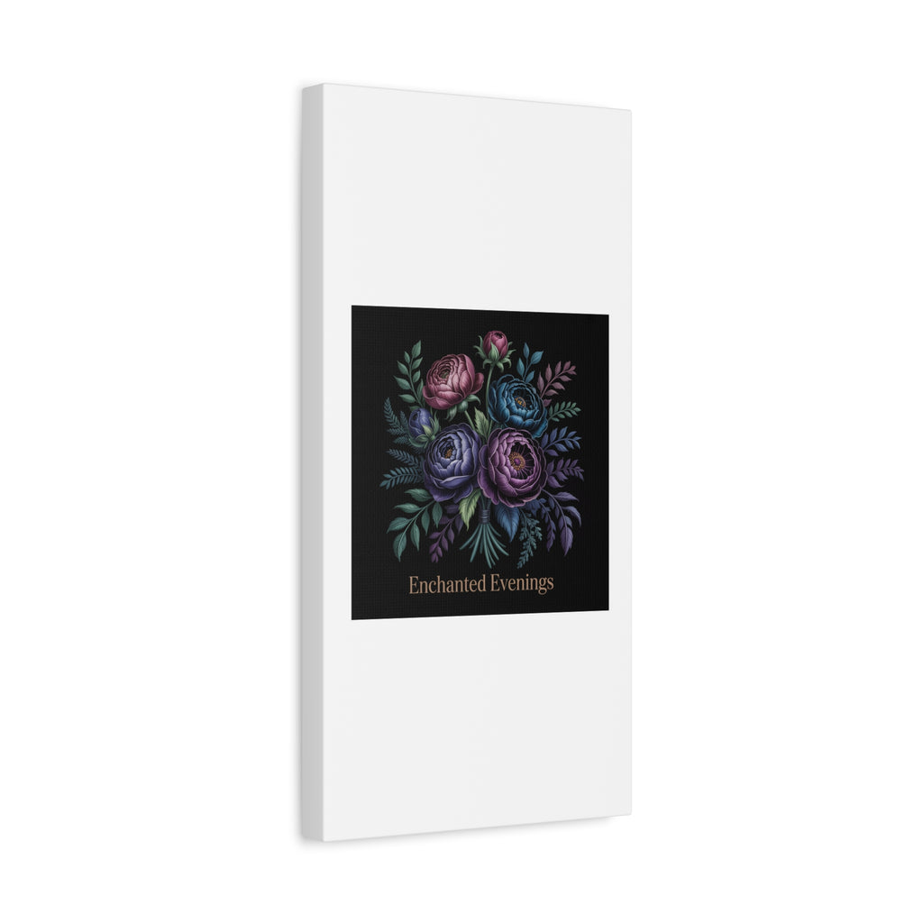 Moody Rose Bouquet Canvas | Matte Stretched Wall Art