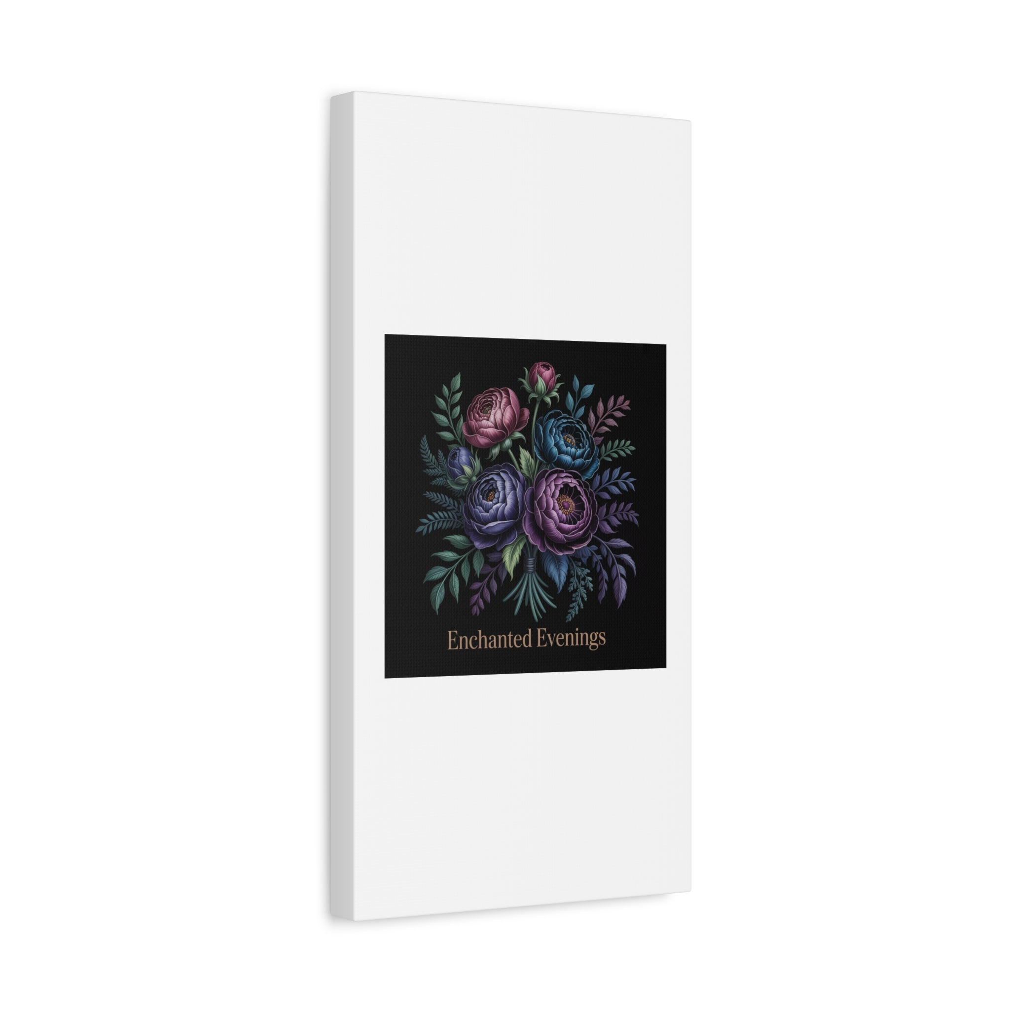 Moody Rose Bouquet Canvas | Matte Stretched Wall Art