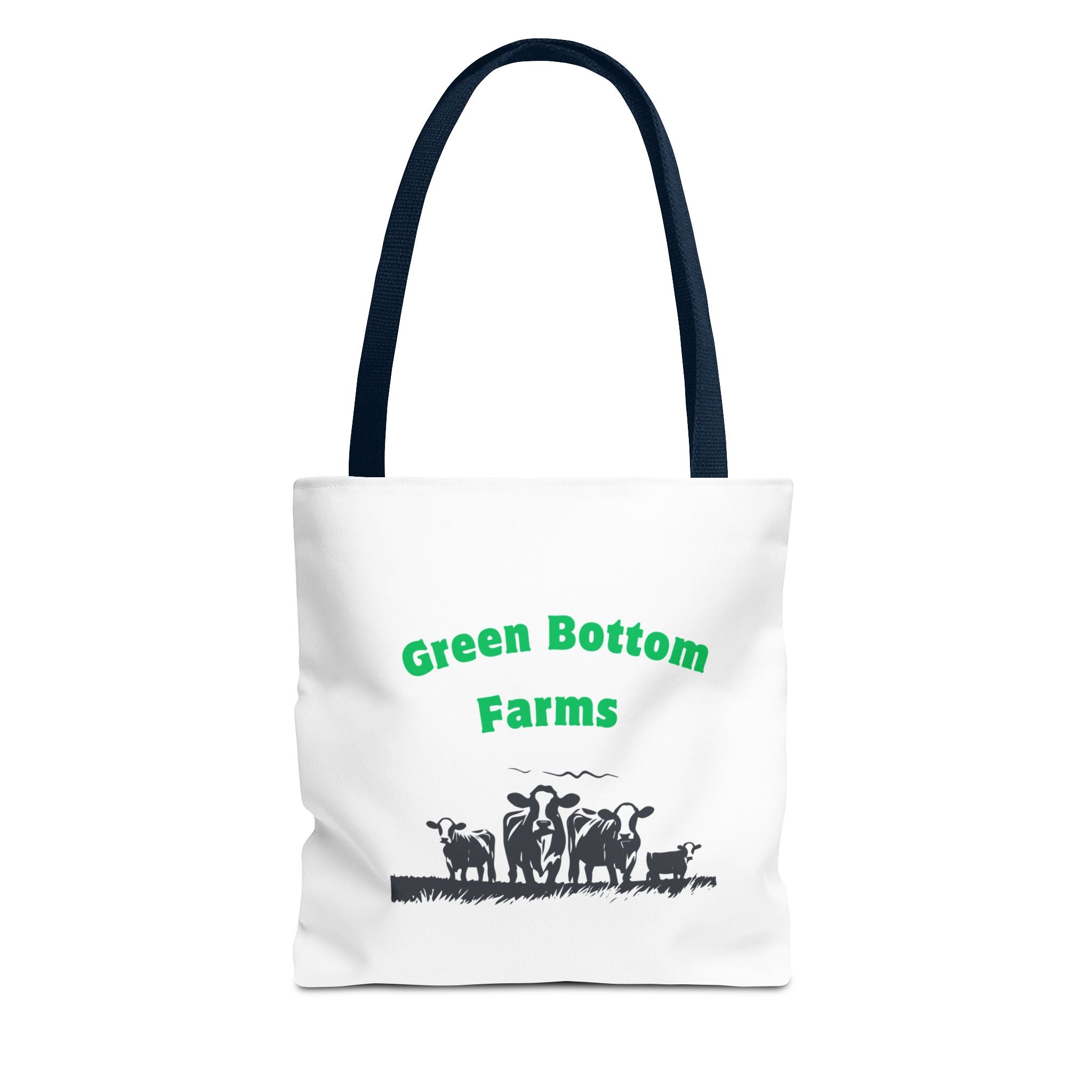 Farm-Themed Tote Bag, Eco-Friendly Shopping Bag, Green Bottom Farms, Gift for Farmers, Barnyard Animals