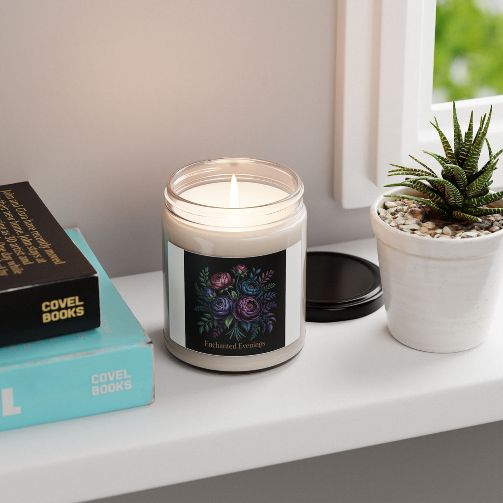 Moody Rose Midnight Bloom Candle | Scented Soy Candle