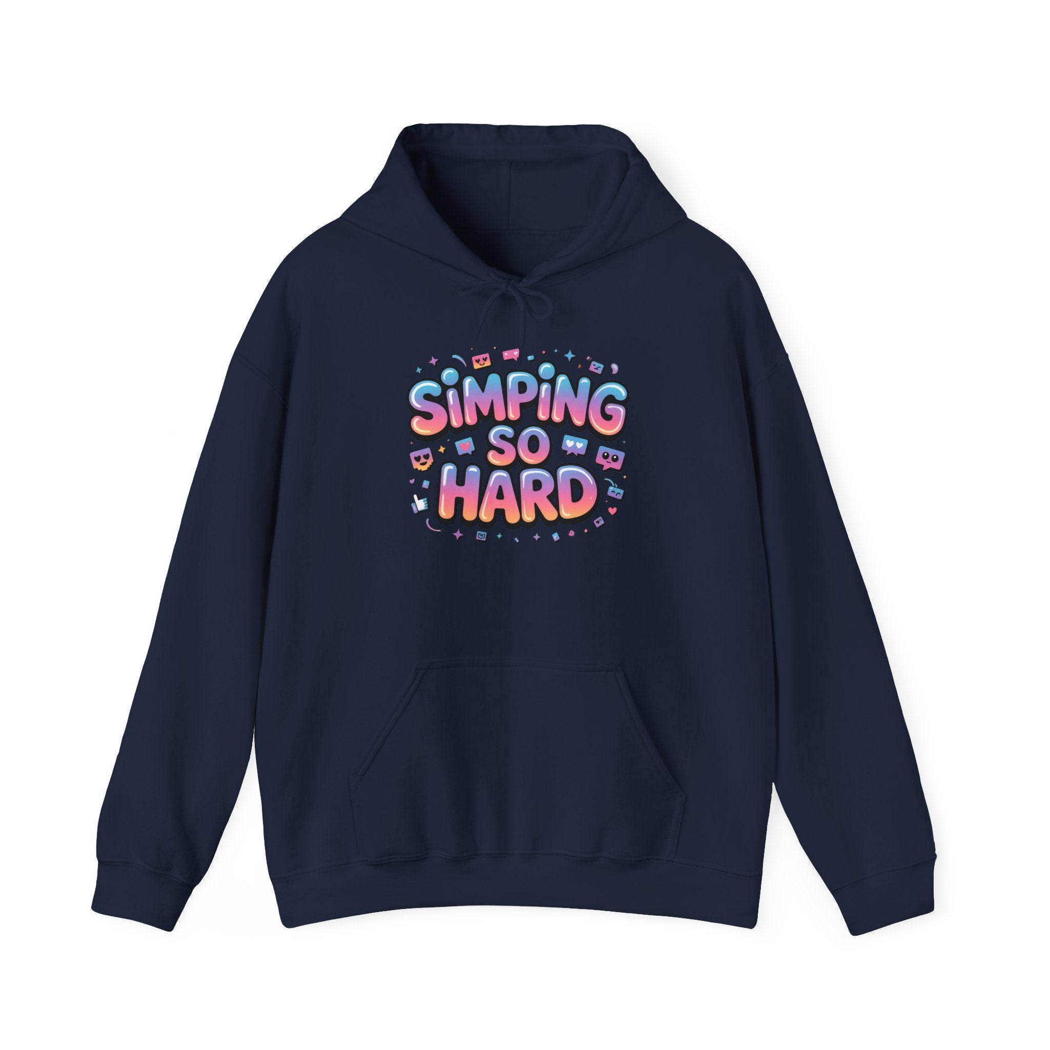 Simping So Hard Hoodie | Gen-Z Slang, Internet Lingo