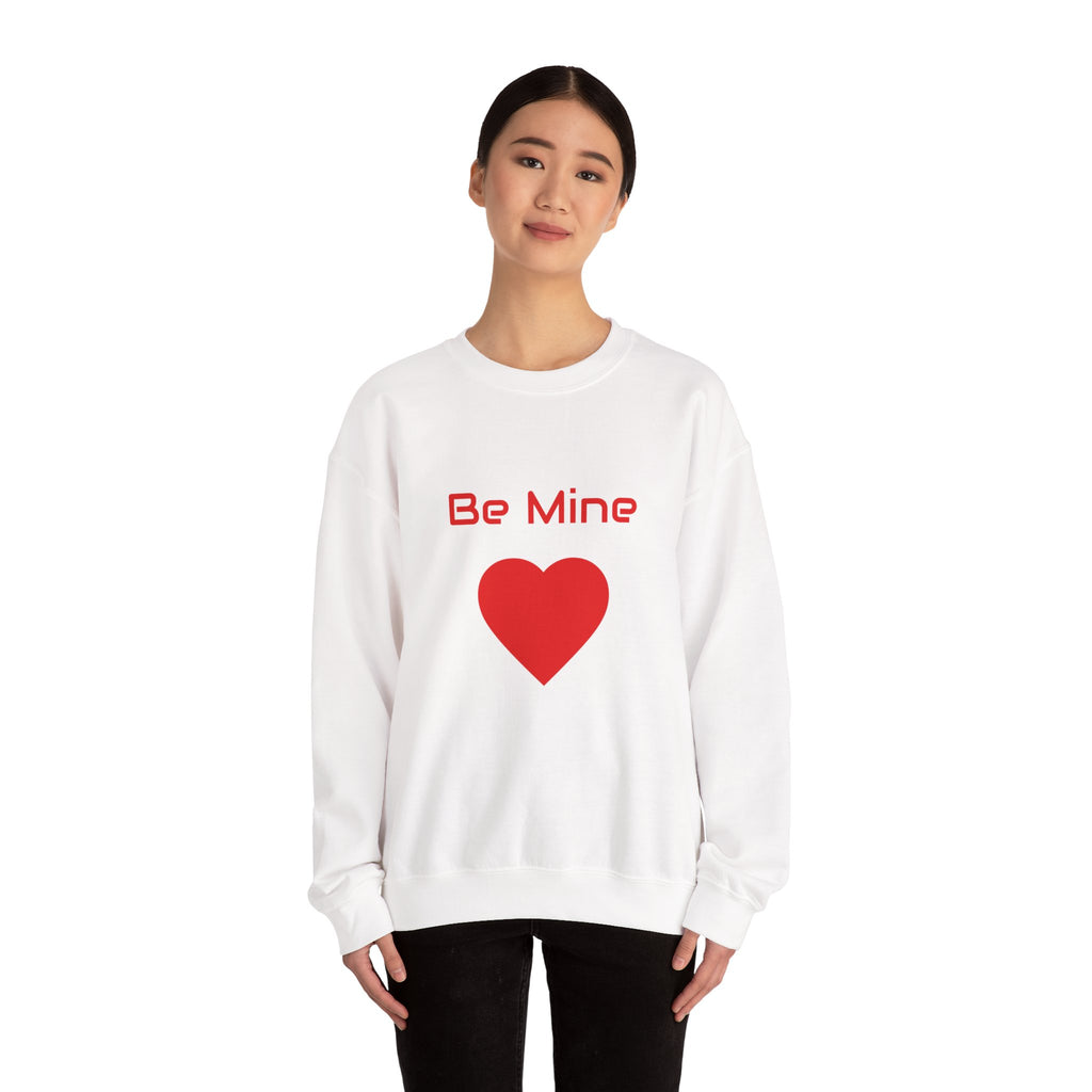 Be Mine Heart Crewneck Sweatshirt