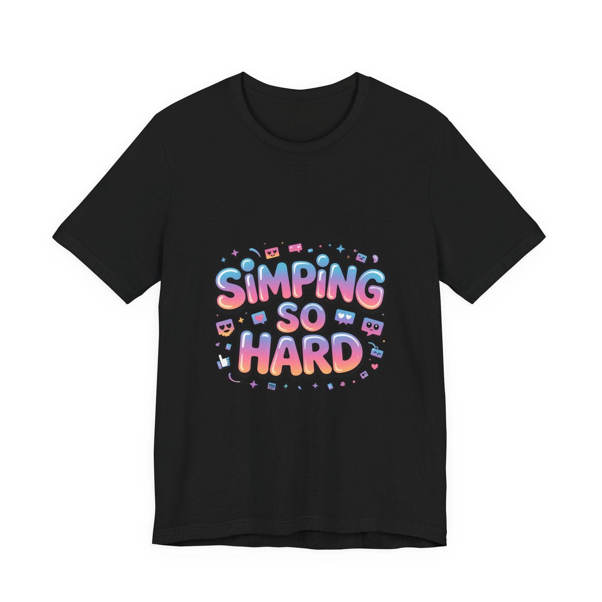 Simping So Hard Tee | slang tee, internet lingo shirt