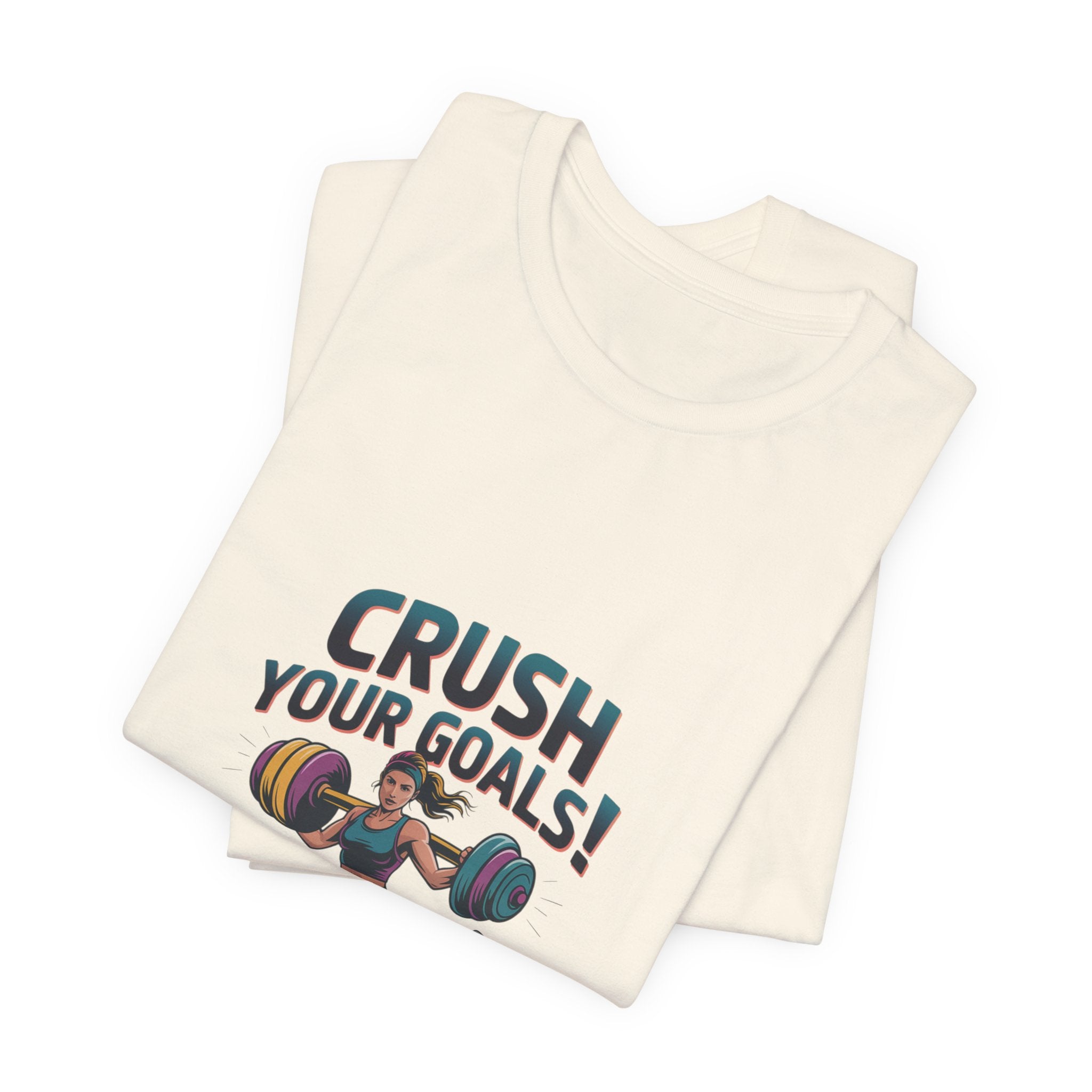 Crush Your Goals T-Shirt | New Year Workout Shirt, Gym Motivation