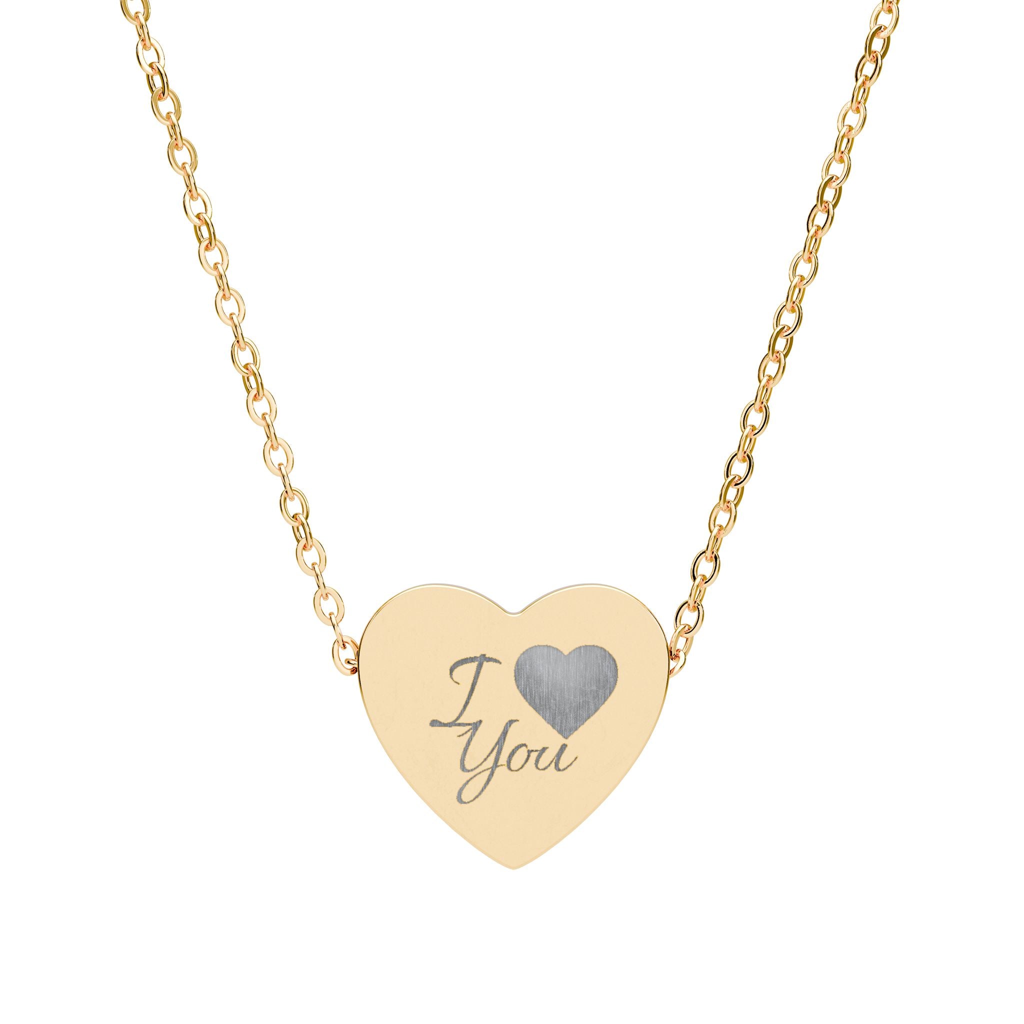 Heart Necklace (Engraving)