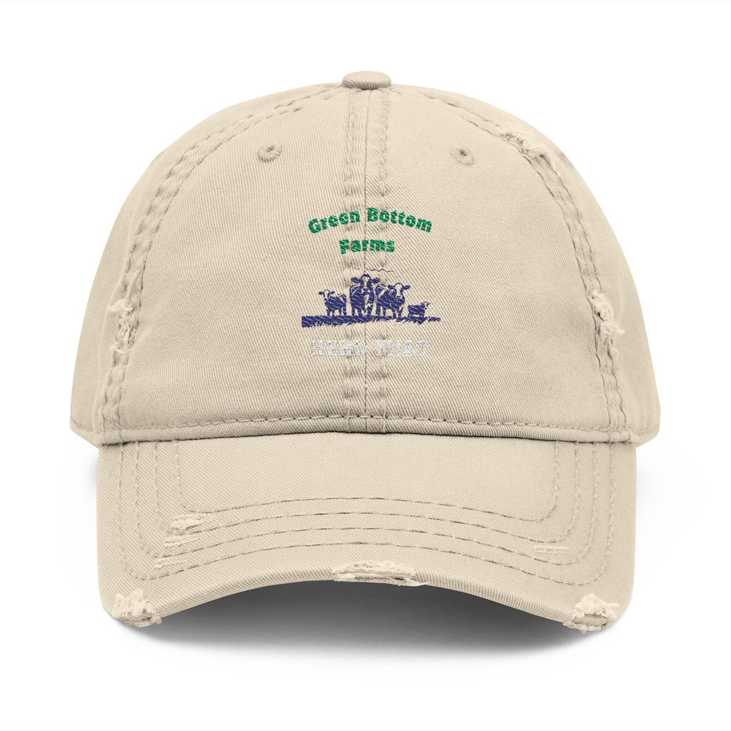 Distressed Embroidered Dad Hat - Casual Accessory for Everyday Wear, Gift for Dads, Stylish Cap, Dad Hat Gift, Unique Fashion Statement