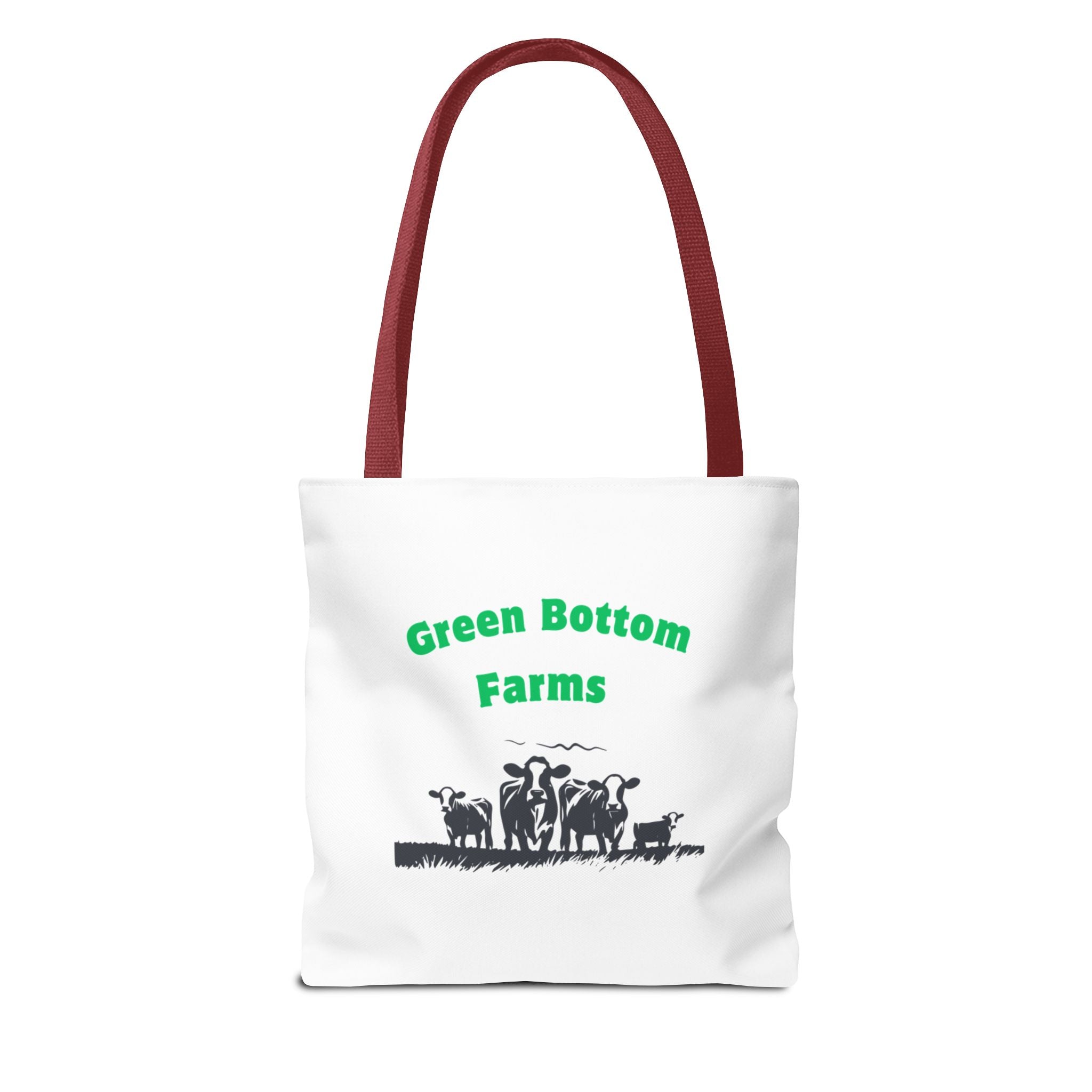 Farm-Themed Tote Bag, Eco-Friendly Shopping Bag, Green Bottom Farms, Gift for Farmers, Barnyard Animals