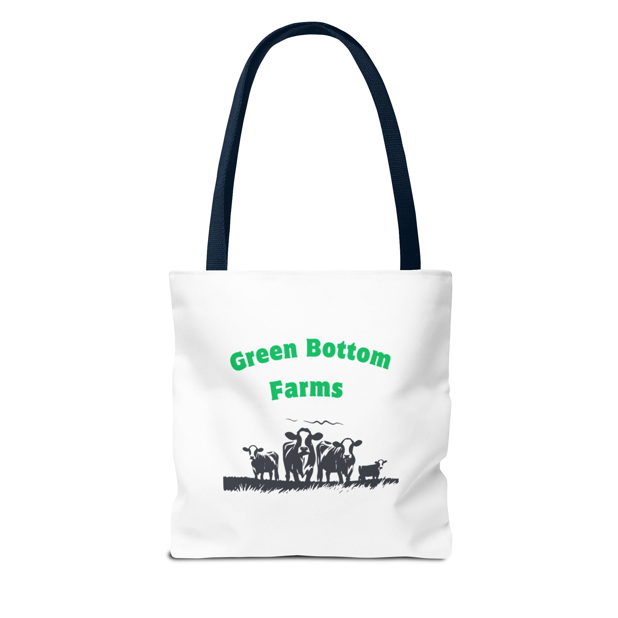 Farm-Themed Tote Bag, Eco-Friendly Shopping Bag, Green Bottom Farms, Gift for Farmers, Barnyard Animals