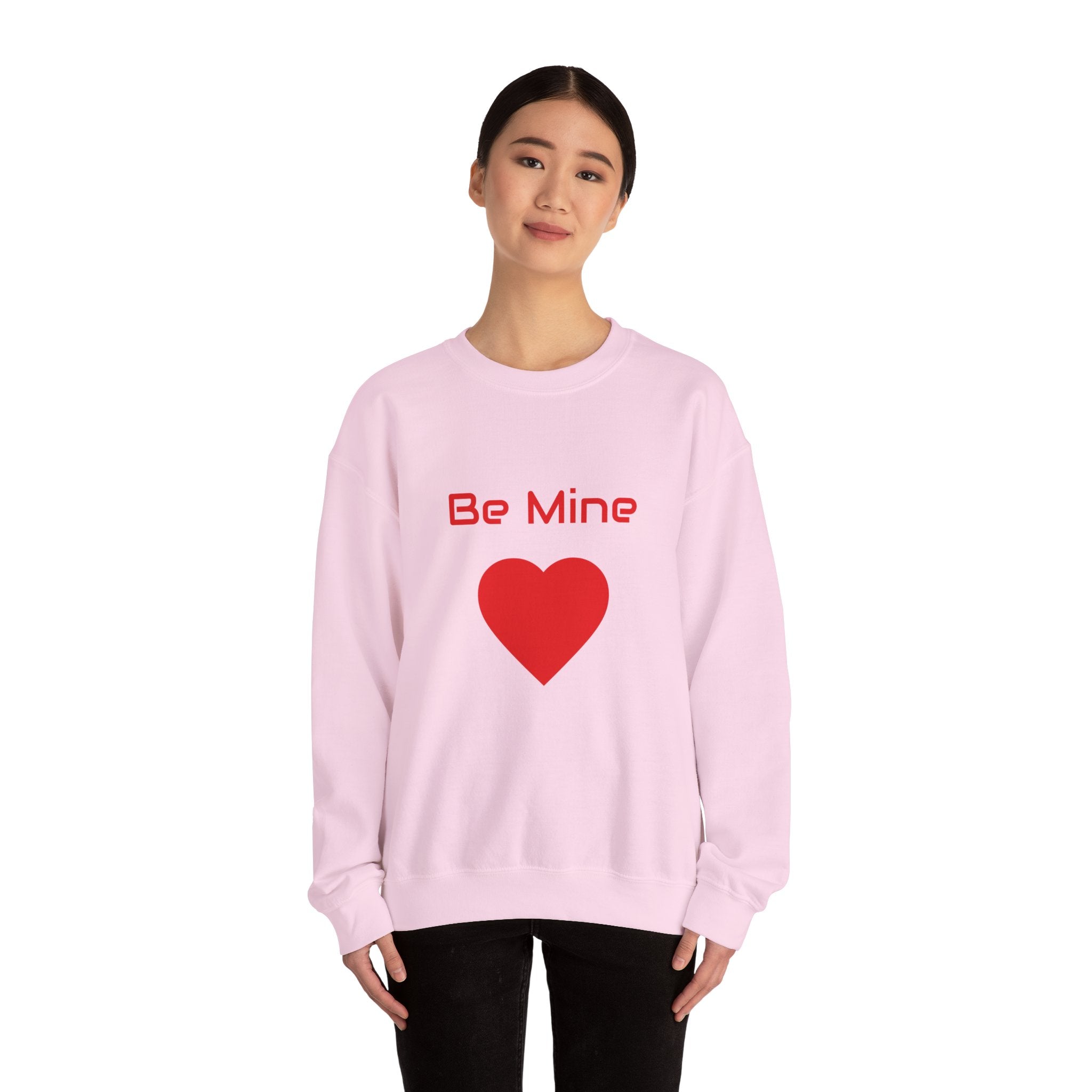 Be Mine Heart Crewneck Sweatshirt