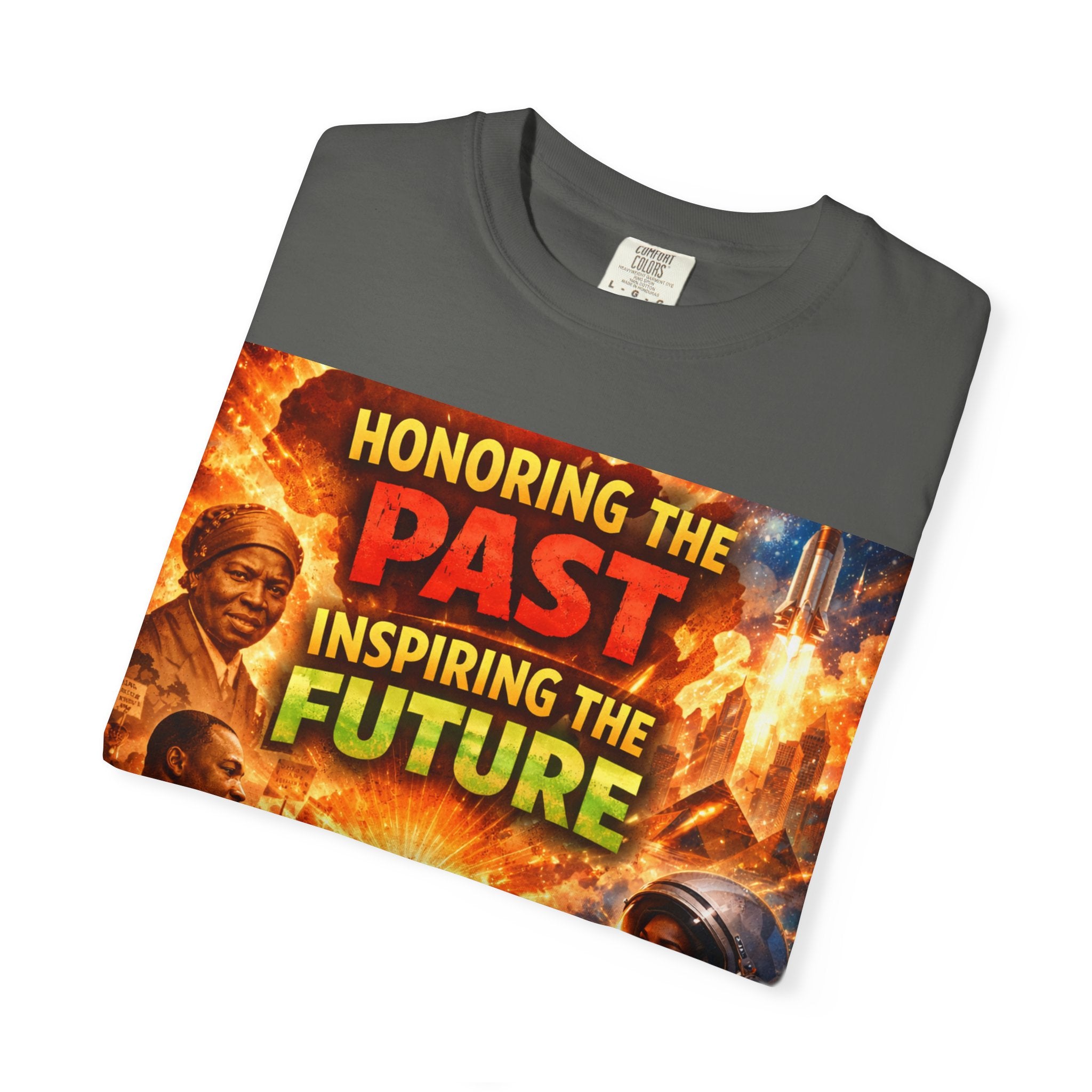 Black History Tribute T-Shirt — "Honoring the Past, Inspiring the Future"