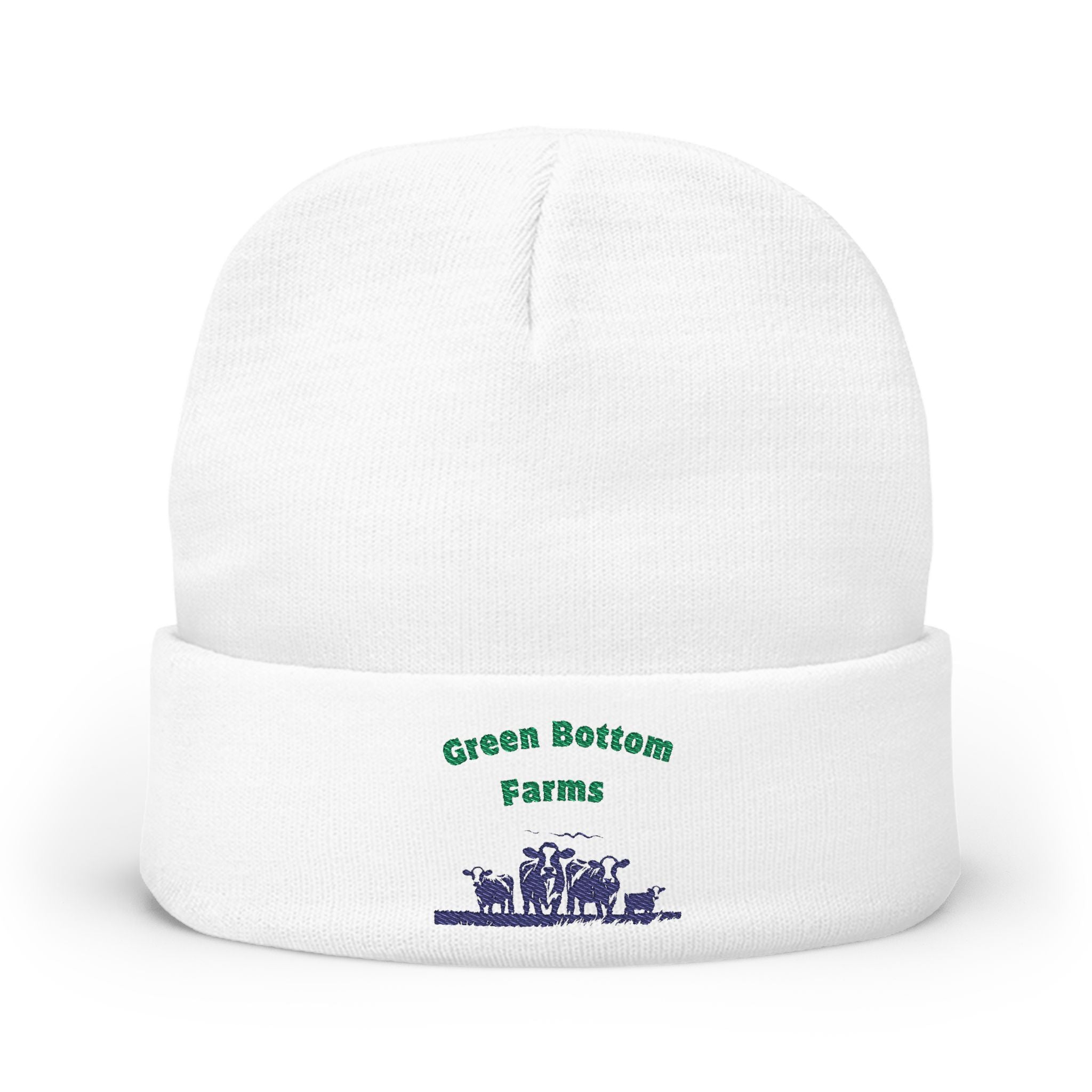 Custom Embroidered Knit Beanie, Cozy Winter Accessory, Perfect Gift, Farmhouse Style, Unisex Cap, Handmade Hat