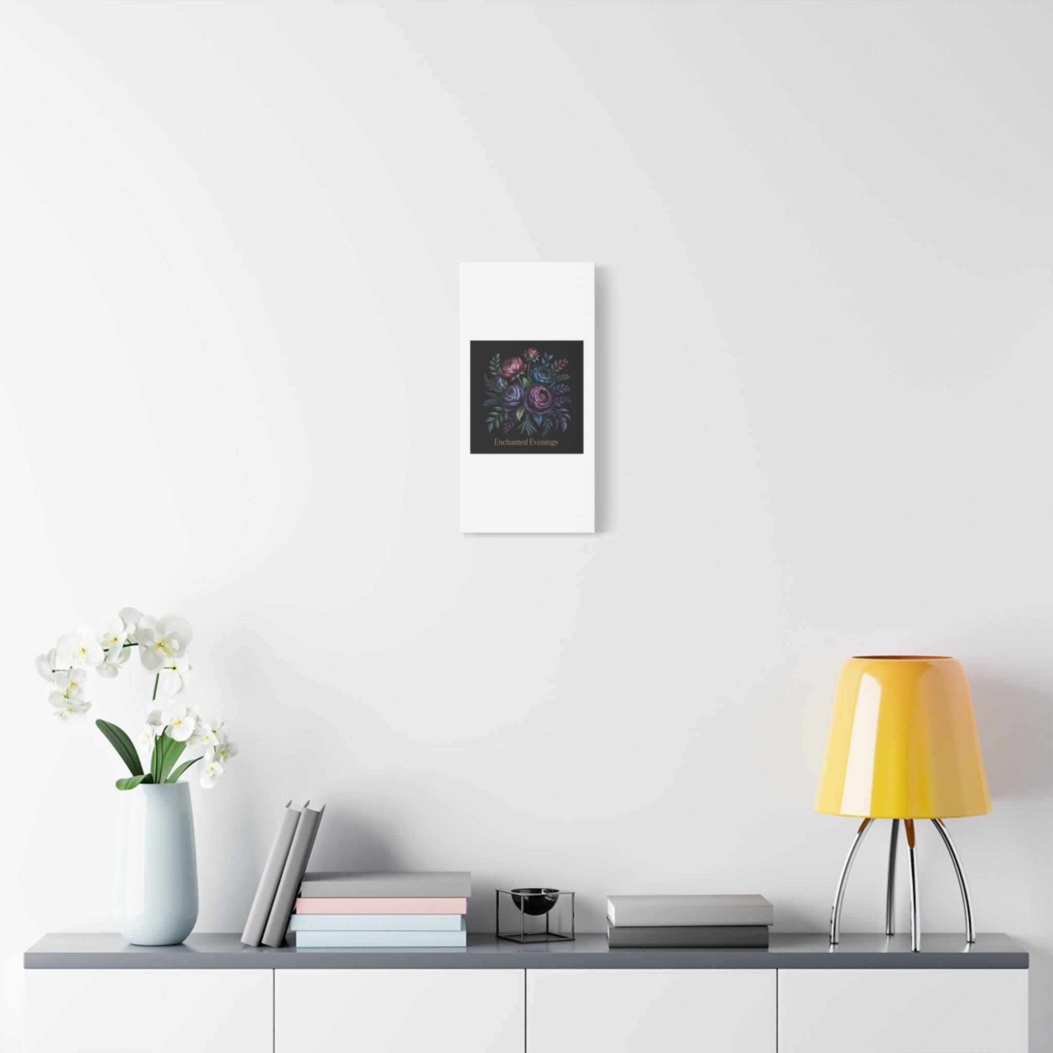 Moody Rose Bouquet Canvas | Matte Stretched Wall Art