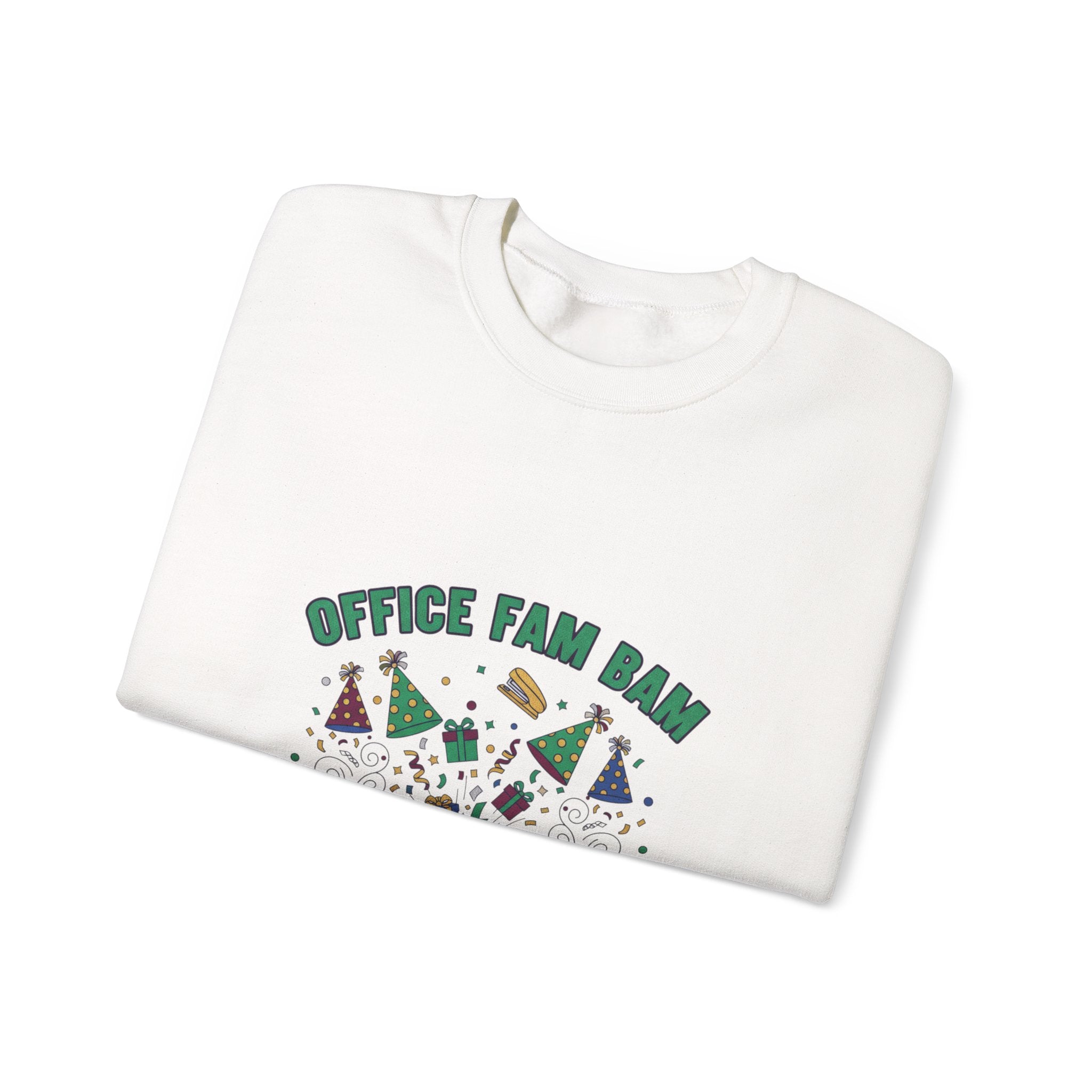 Office Fam Ram Crewneck Sweatshirt | Secret Santa, Office Party Humor