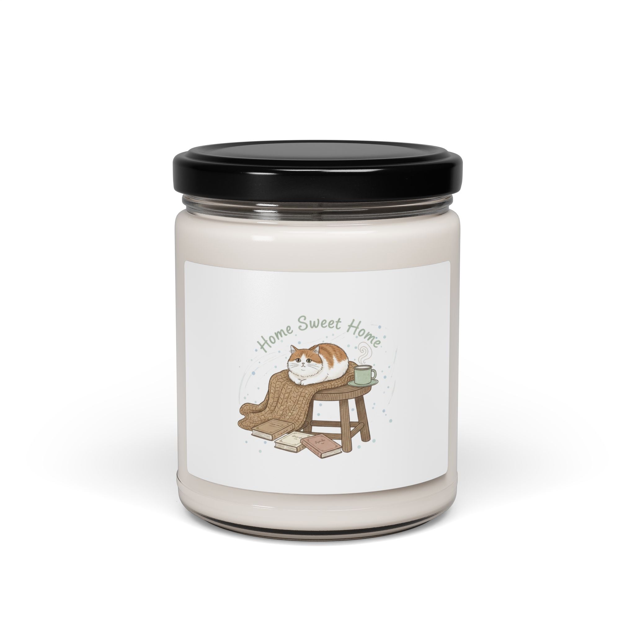 Home Sweet Homebody Candle, Soy Jar | Introvert Winter, Cozy Reading