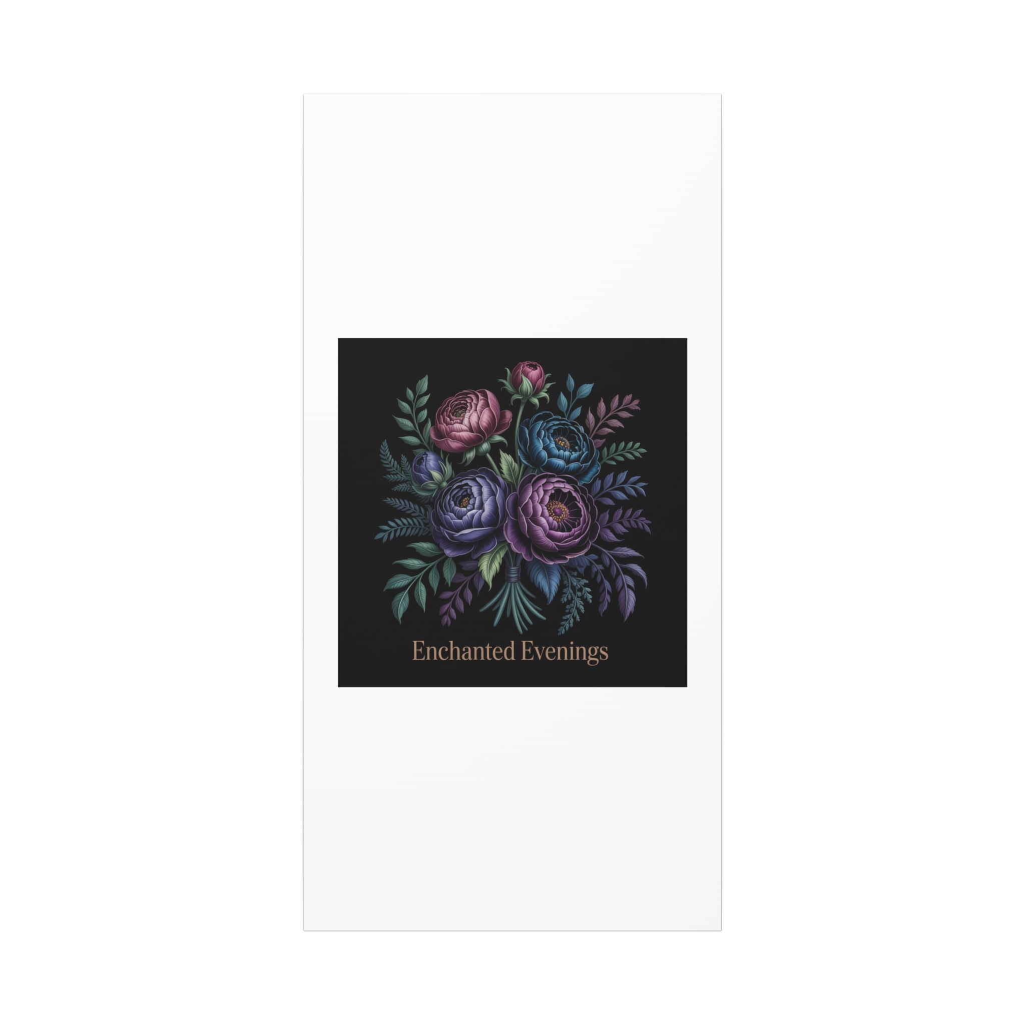 Moody Rose Bouquet Canvas | Matte Stretched Wall Art