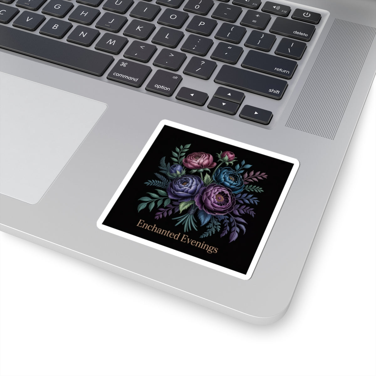Moody Rose Bouquet Sticker | Dark Floral, Gothic Midnight Bloom