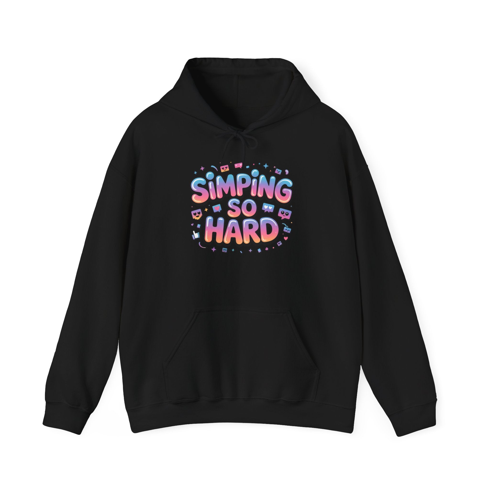 Simping So Hard Hoodie | Gen-Z Slang, Internet Lingo