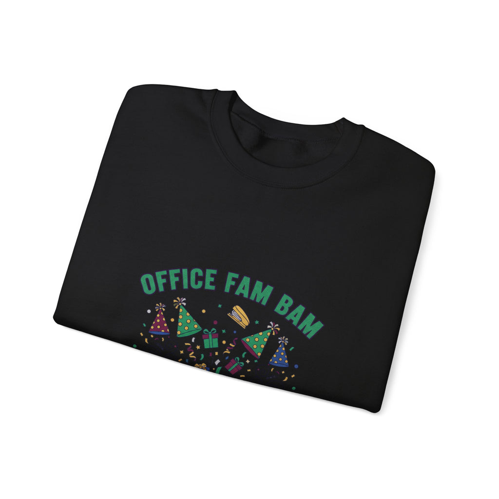 Office Fam Ram Crewneck Sweatshirt | Secret Santa, Office Party Humor