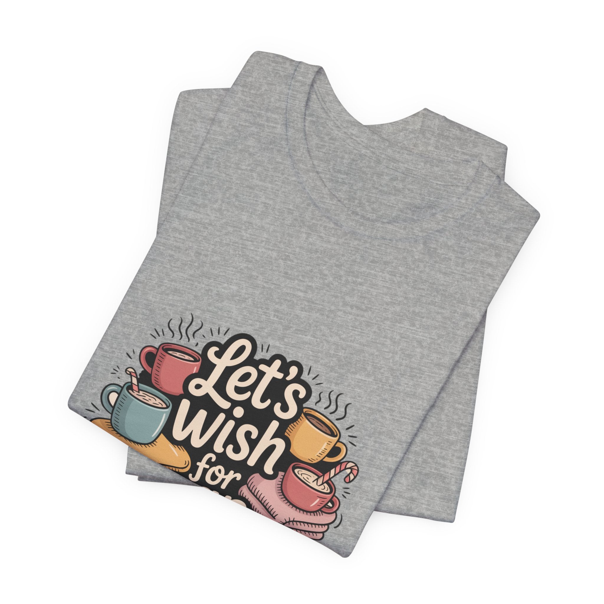 Let’s Wish for Nap Time T-Shirt | festive burnout, social battery low