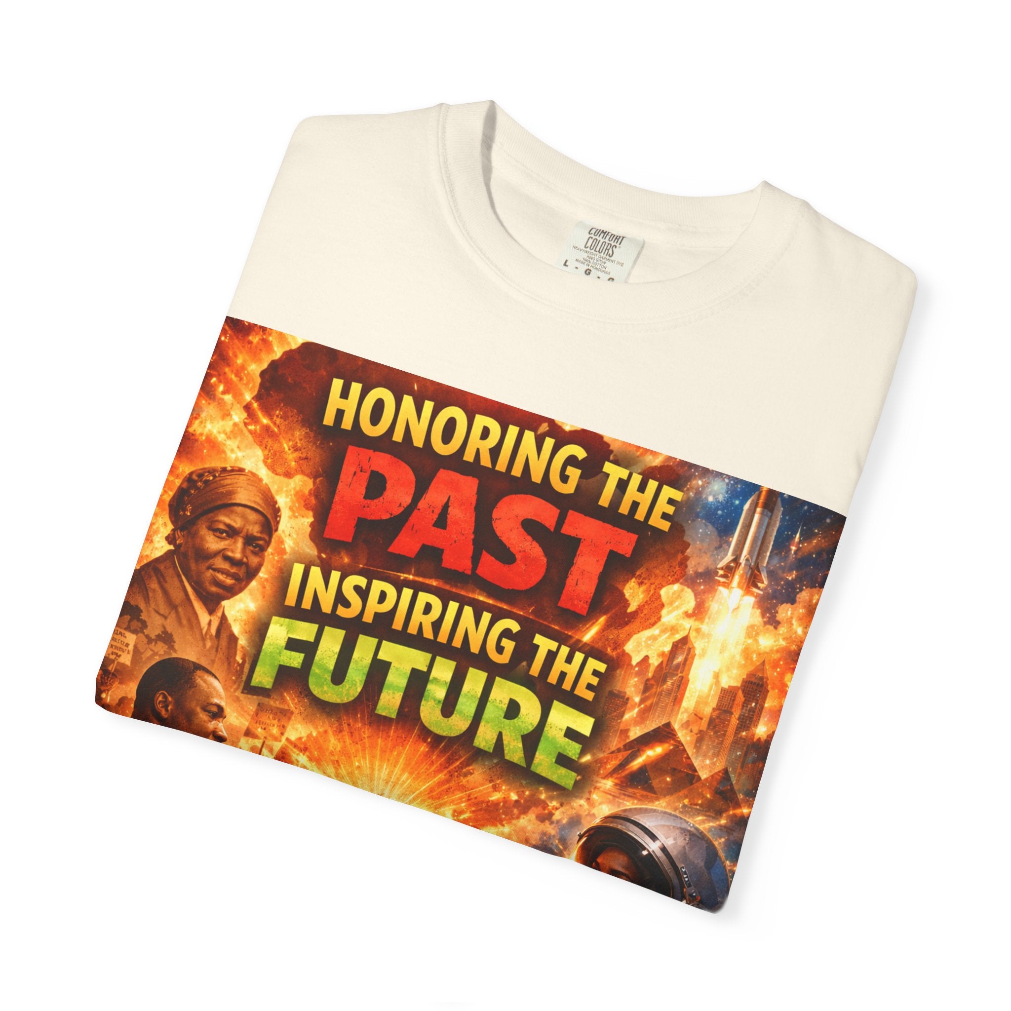 Black History Tribute T-Shirt — "Honoring the Past, Inspiring the Future"