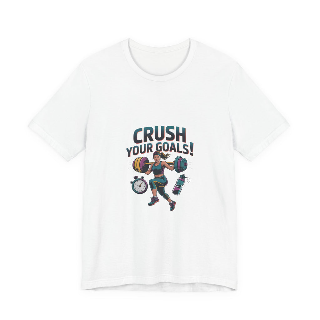 Crush Your Goals T-Shirt | New Year Workout Shirt, Gym Motivation