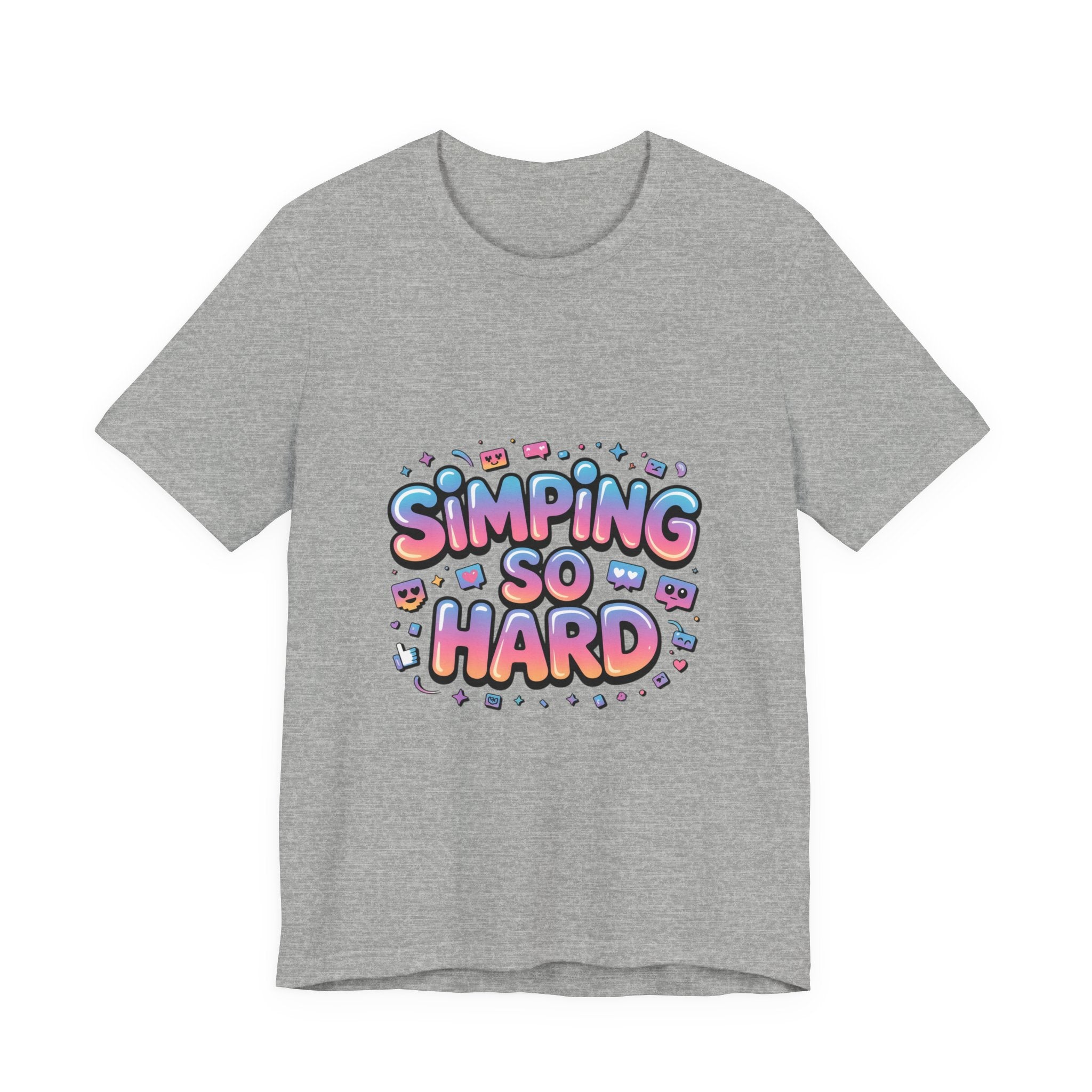 Simping So Hard Tee | slang tee, internet lingo shirt