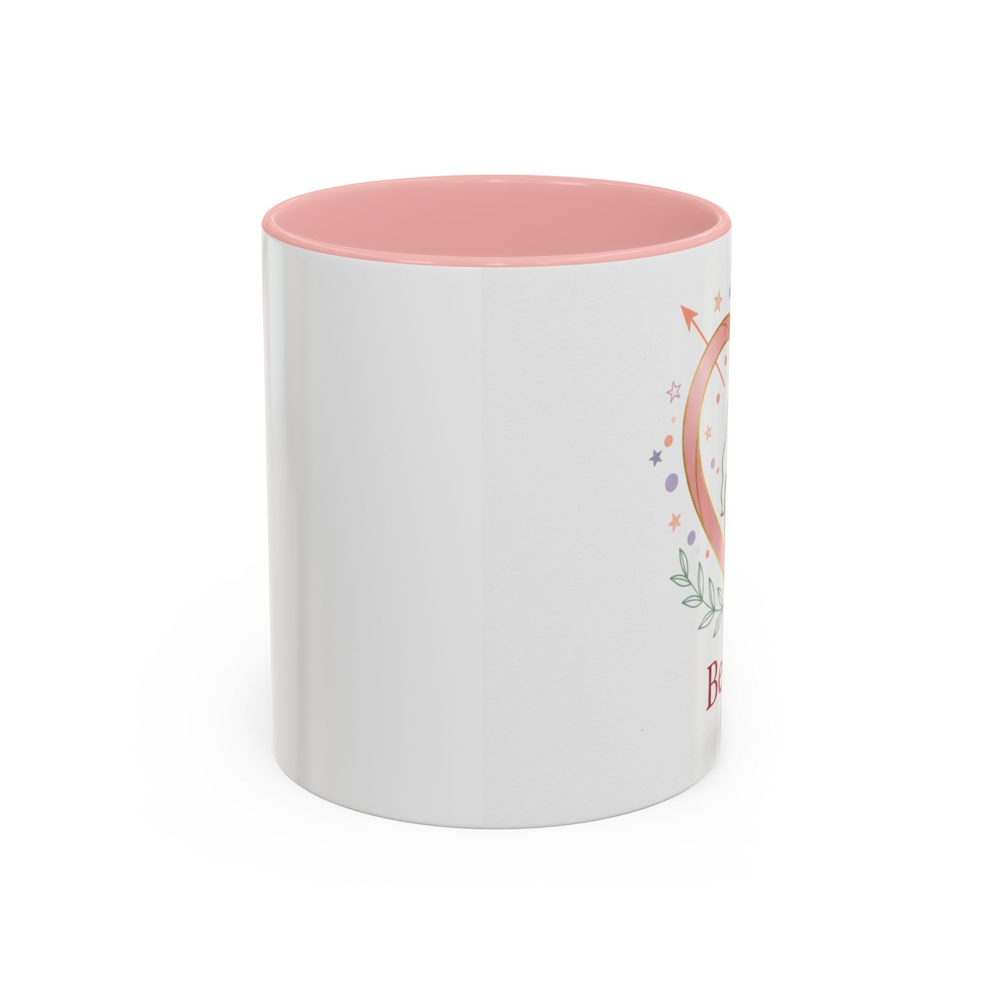 Be Mine Heart Couple Accent Coffee Mug — Romantic Valentine’s Gift (11/15oz)