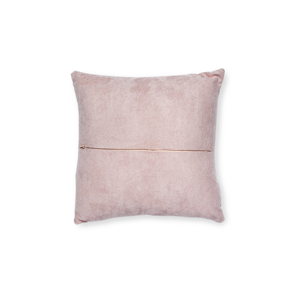 Pink Ribbon Christmas Tree Throw Pillow — Feminine Holiday Decor