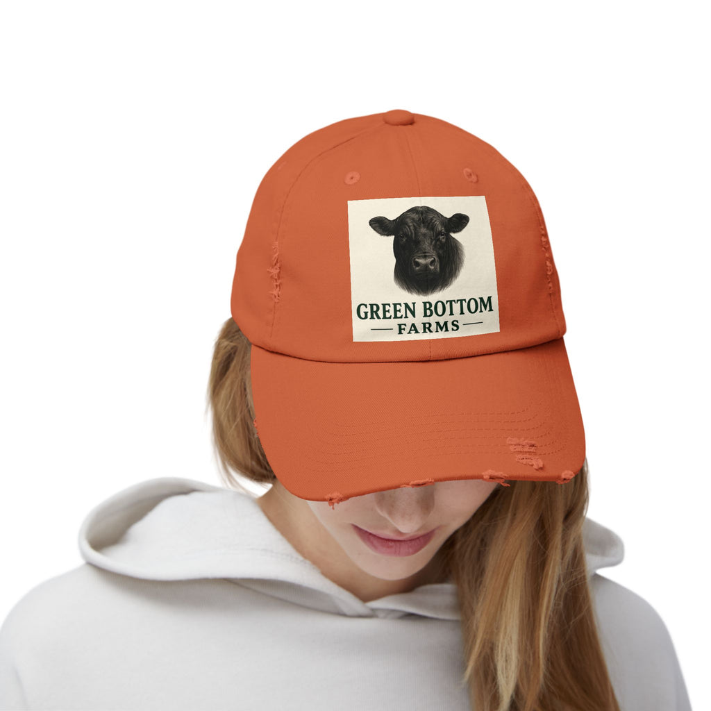 Unisex Distressed Cap