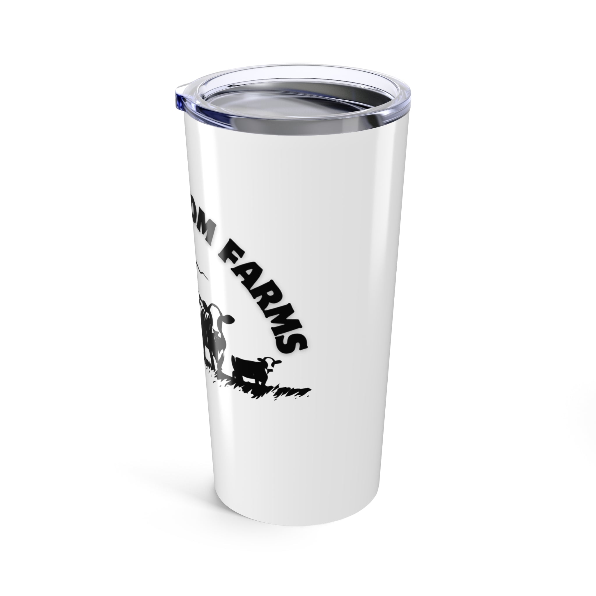 Farmhouse Cow Tumbler 20oz, Rustic Tumbler, Cow-Themed Drinkware, Gifts for Farmers, Personalized Tumbler, Country Decor