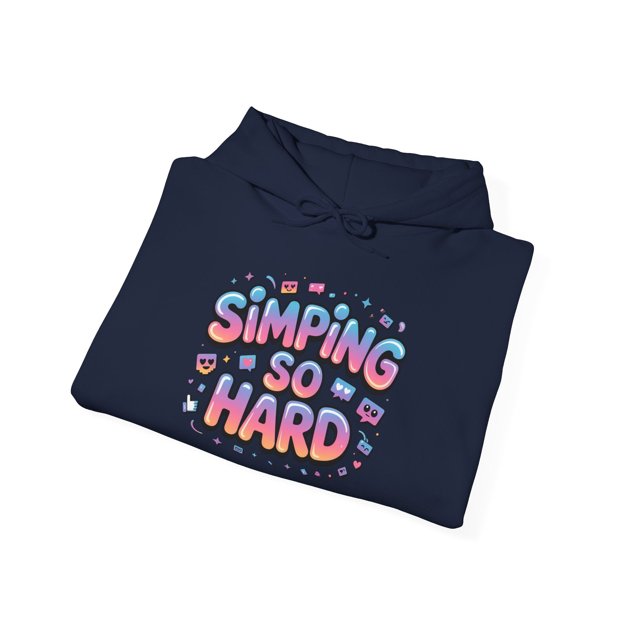 Simping So Hard Hoodie | Gen-Z Slang, Internet Lingo