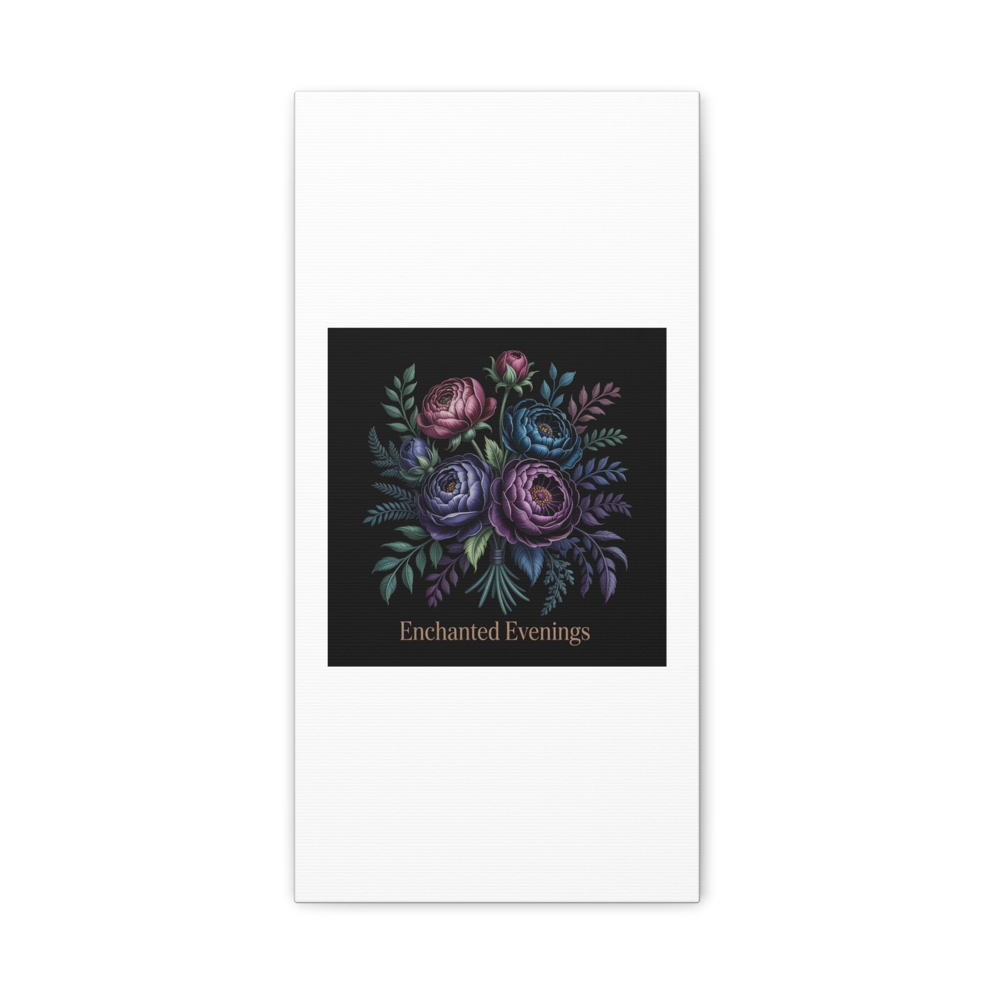 Moody Rose Bouquet Canvas | Matte Stretched Wall Art