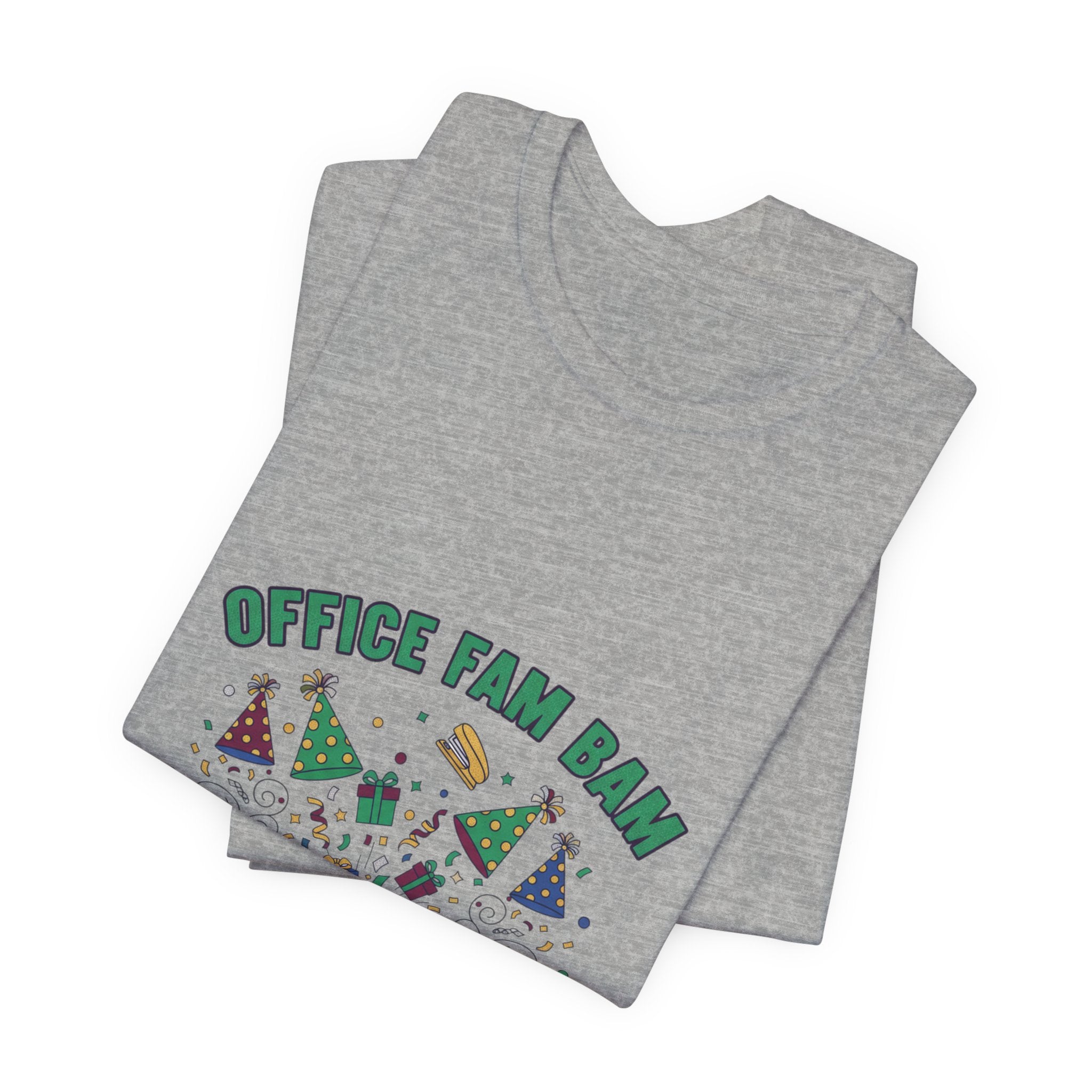 Office Fam Ban Tee | Secret Santa shirt, corporate holiday party humor
