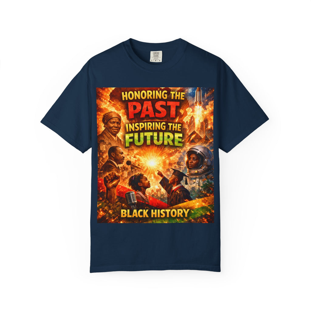 Black History Tribute T-Shirt — "Honoring the Past, Inspiring the Future"